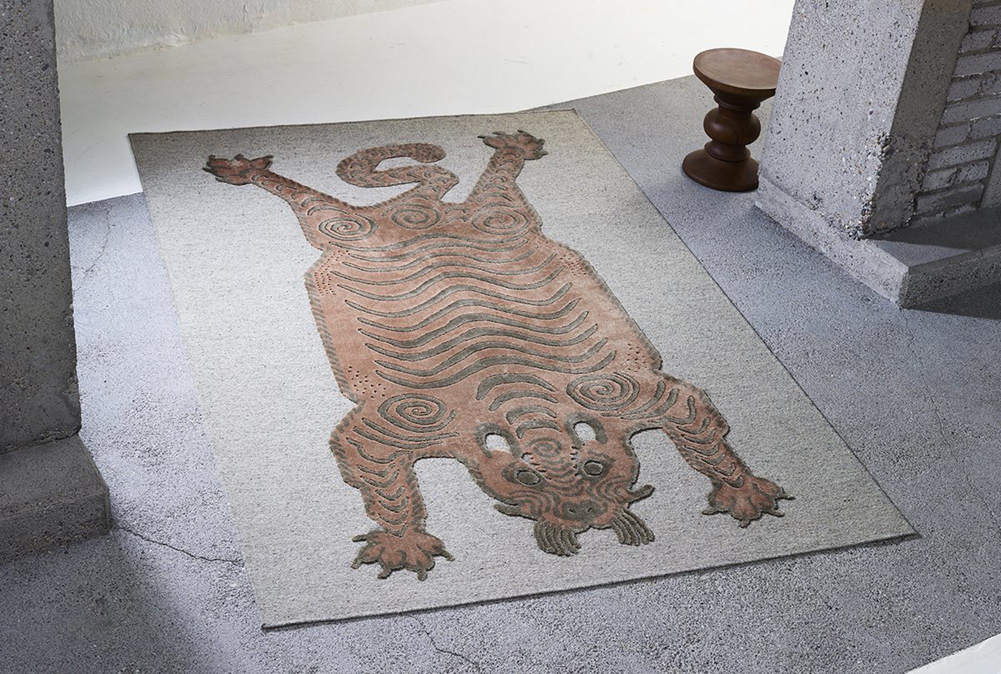 Bengalian carpet - Burn orange