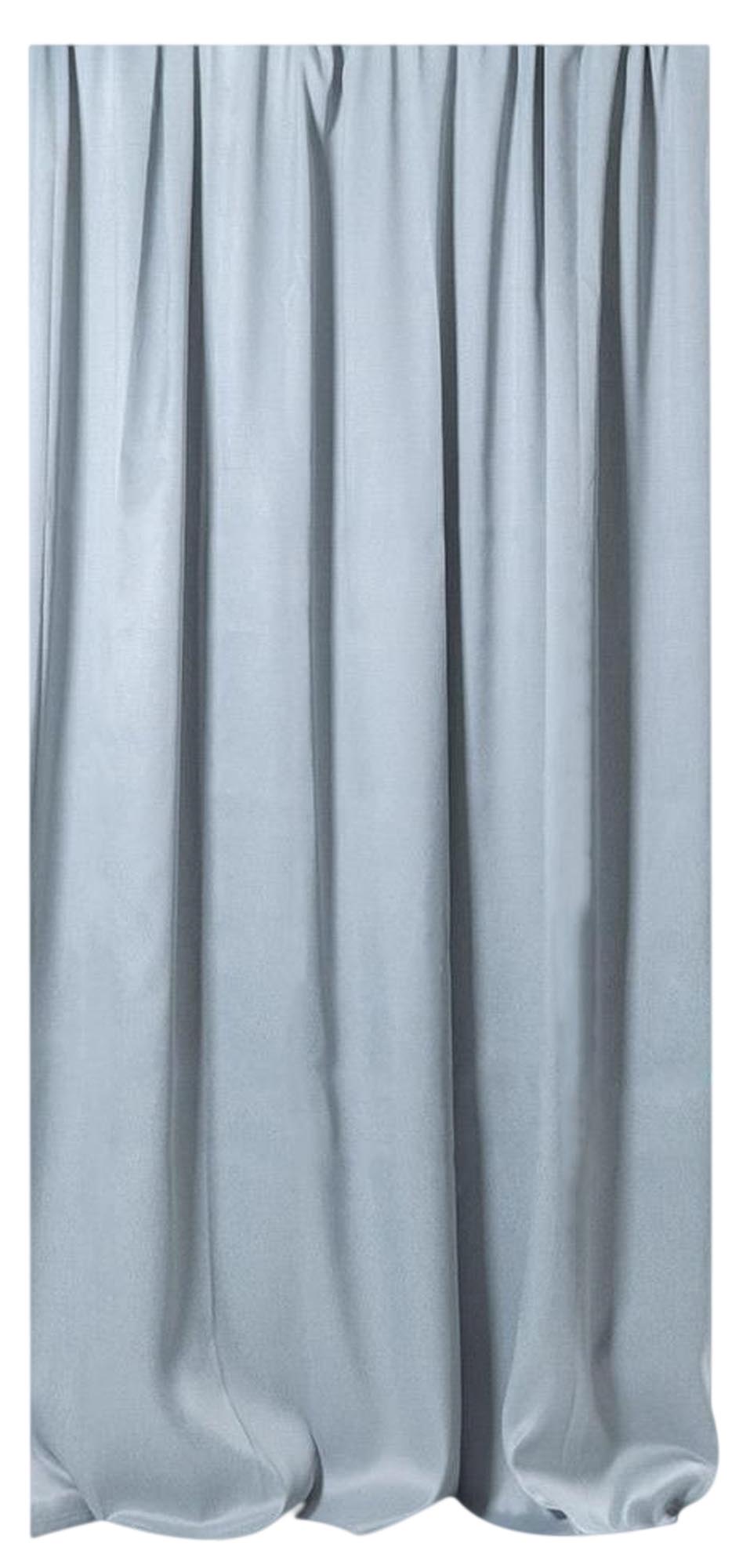 Vorhang Blackout in Hellblau präsentiert im Onlineshop von KAQTU Design AG. Vorhang ist von ZigZagZurich