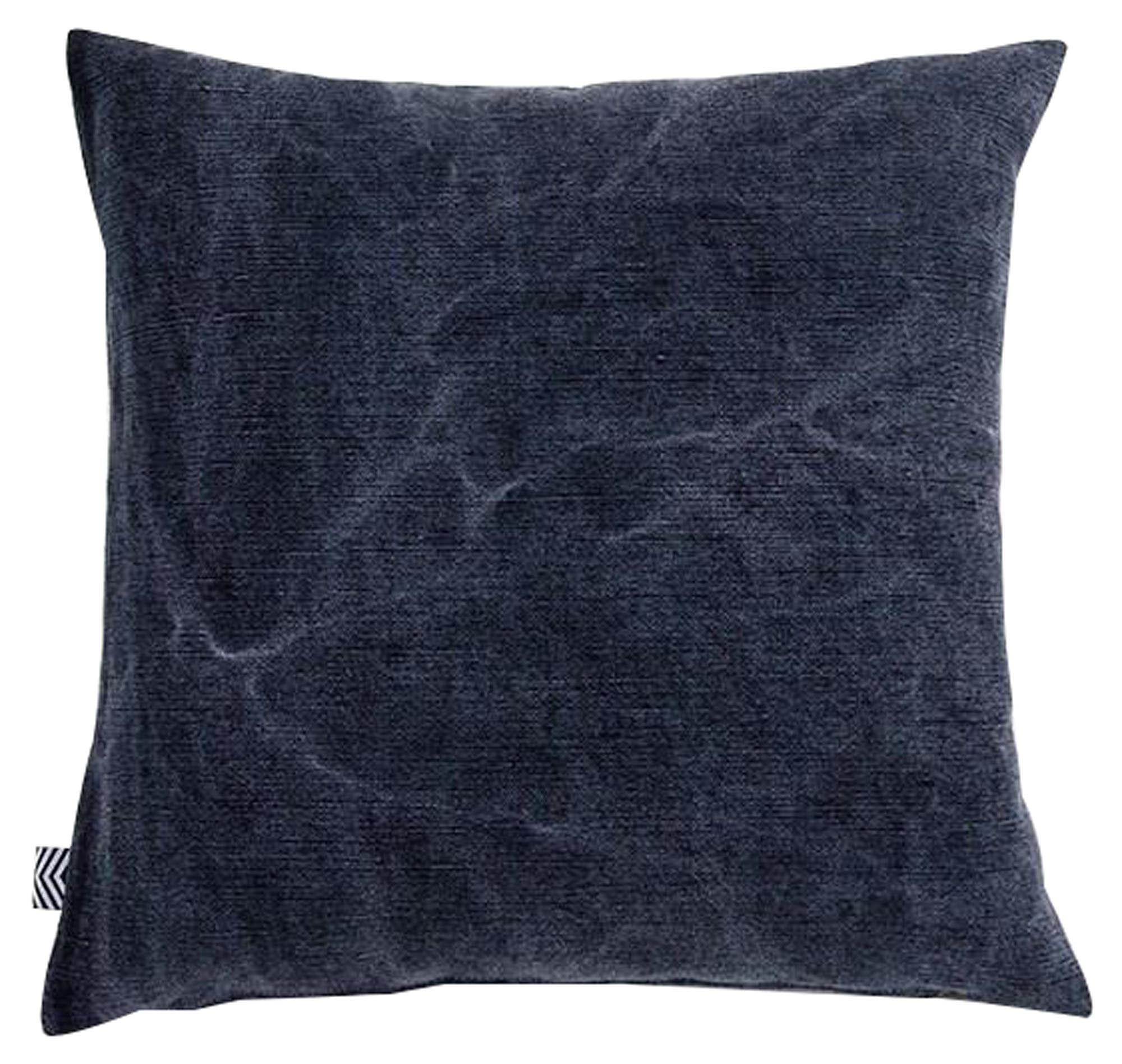 Stonewashed Denim Kissenbezug