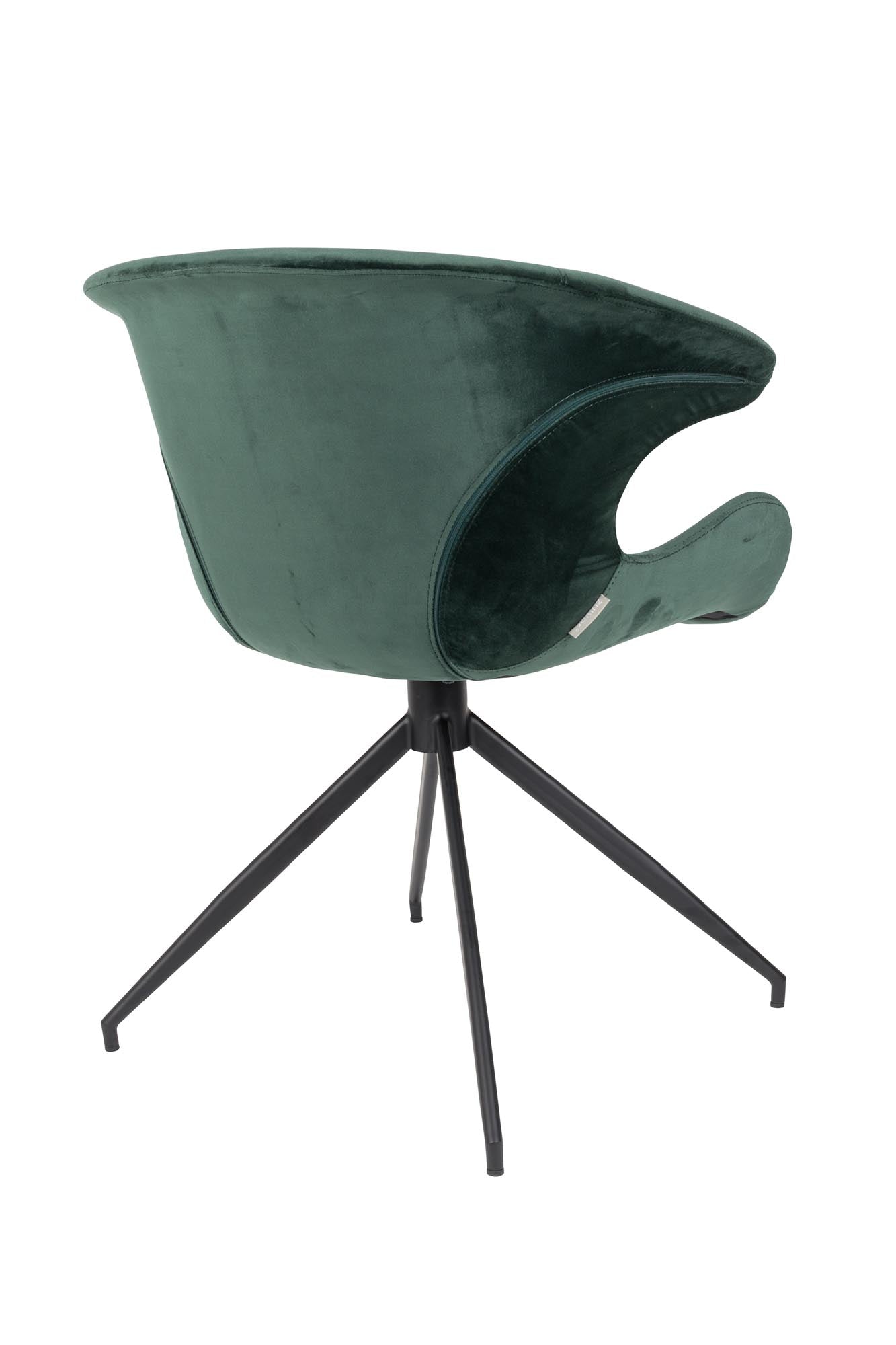 Der stilvolle Armlehnstuhl Mia von Zuiver vereint modernes Design mit Komfort und ist ideal für jedes moderne Zuhause.