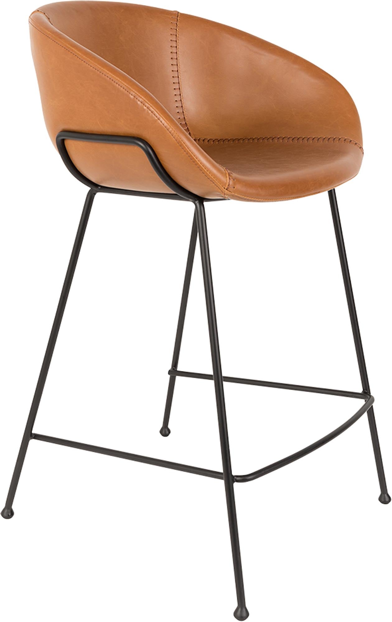 Barstuhl Feston von Zuiver: Modernes Design trifft auf Gemütlichkeit.