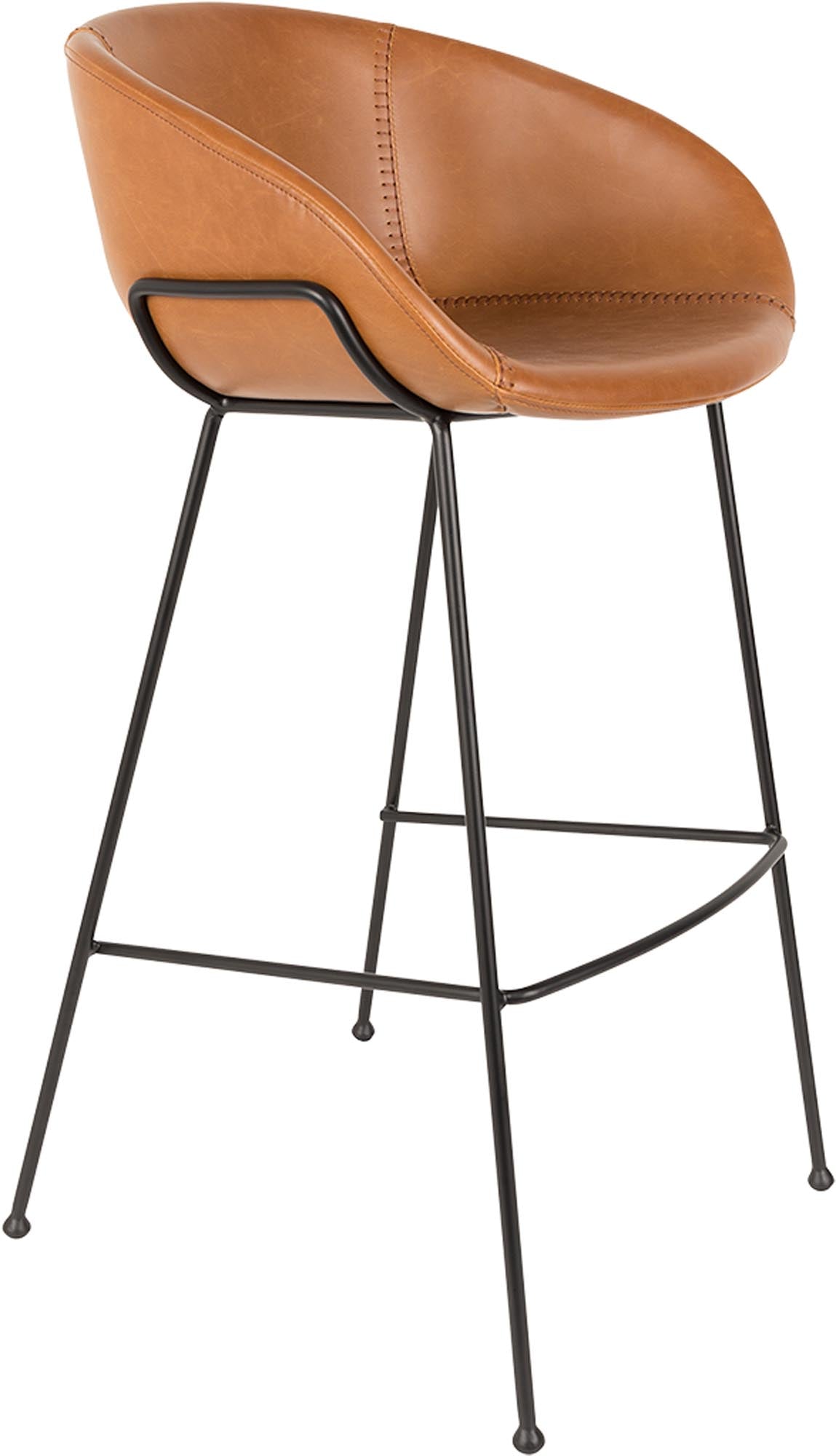Barstuhl Feston von Zuiver: Modernes Design trifft auf Gemütlichkeit.