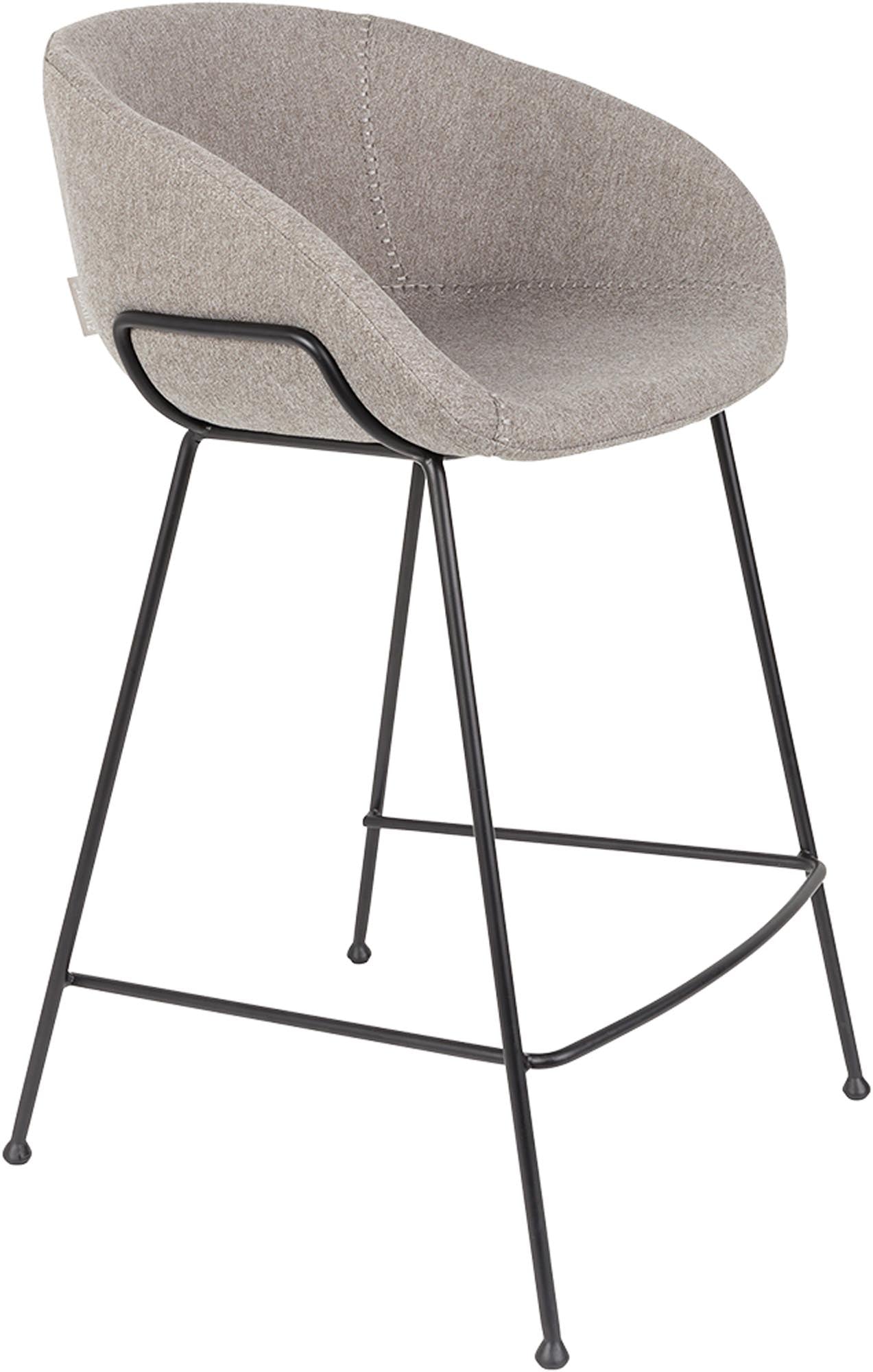 Feston Barstuhl von Zuiver: Eleganz und Komfort vereint. Hochwertiges PU-Leder, verstellbar und stabil – ideal für jeden Raum.