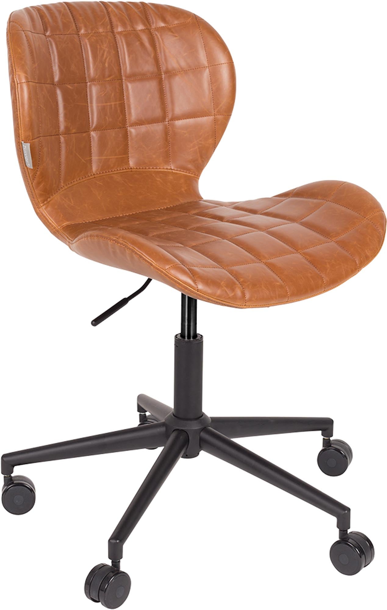 Erleben Sie den Zuiver OMG Bürostuhl: Stilvolles Design kombiniert mit optimaler Ergonomie für produktives Arbeiten.