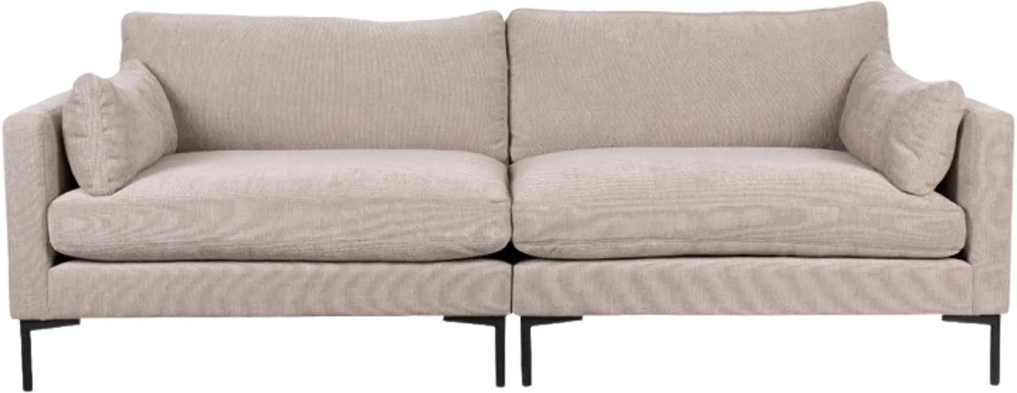 Das Sofa Summer 3 Sitzer von Zuiver: modernes Design, hoher Komfort, robuste Materialien, ideal für stilvolle Wohnzimmer.