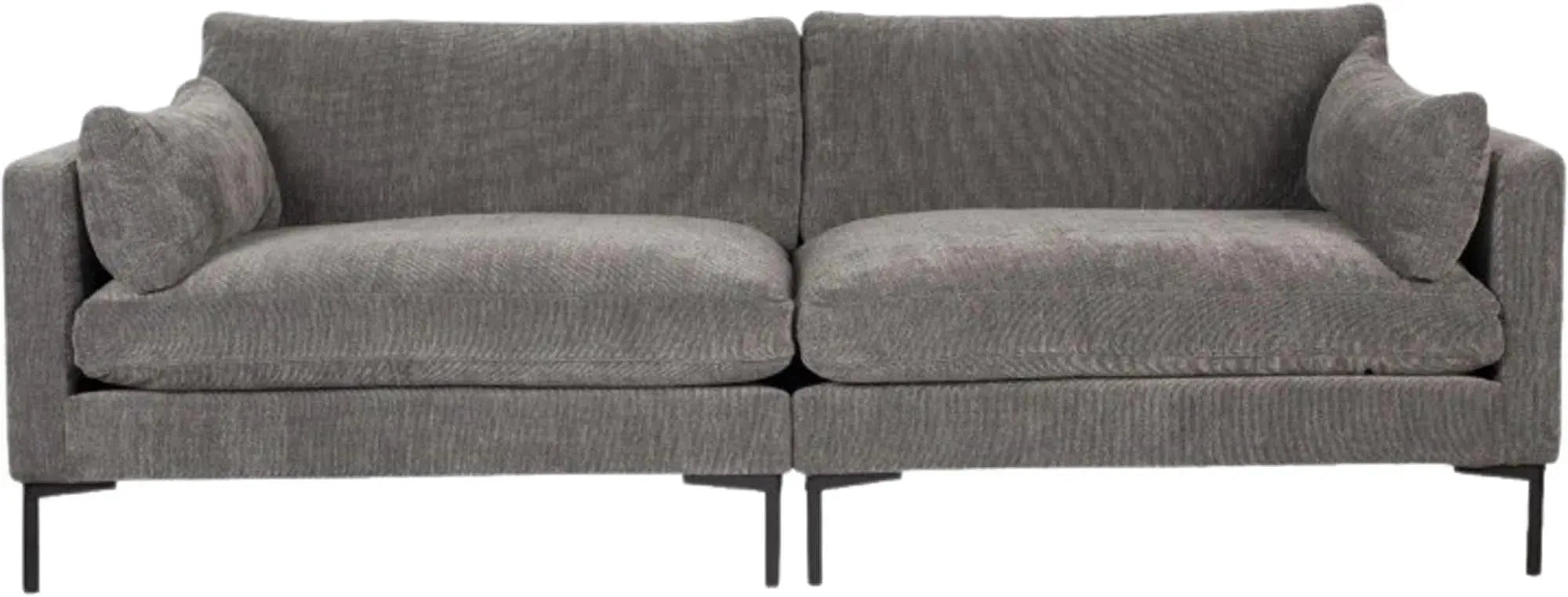 Sofa Summer 3 Sitzer – Modernes Sofa mit stabilen Holzfüßen