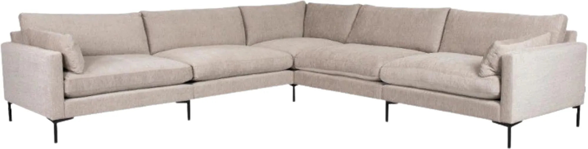 Sofa Summer 7 Sitzer, Ecksofa rechts, KAQTU Design