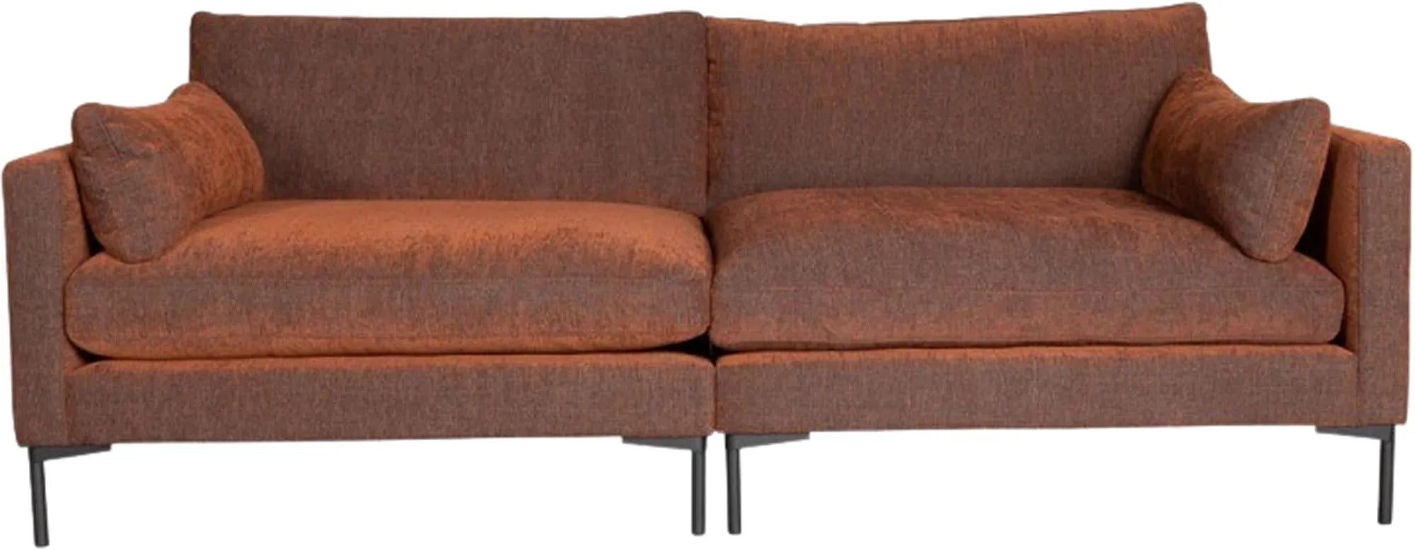 Sofa Summer 3 Sitzer – Modernes Sofa mit stabilen Holzfüßen