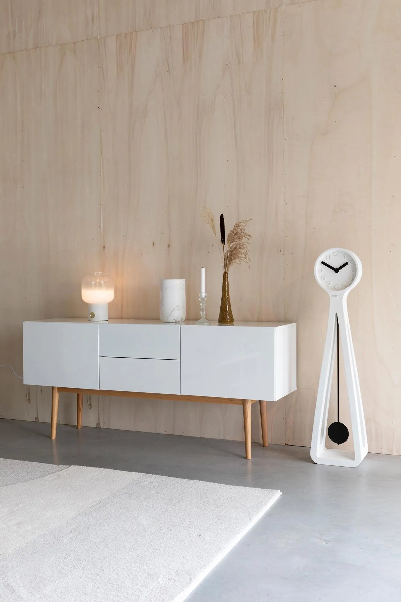 Sideboard High on Wood - KAQTU Design