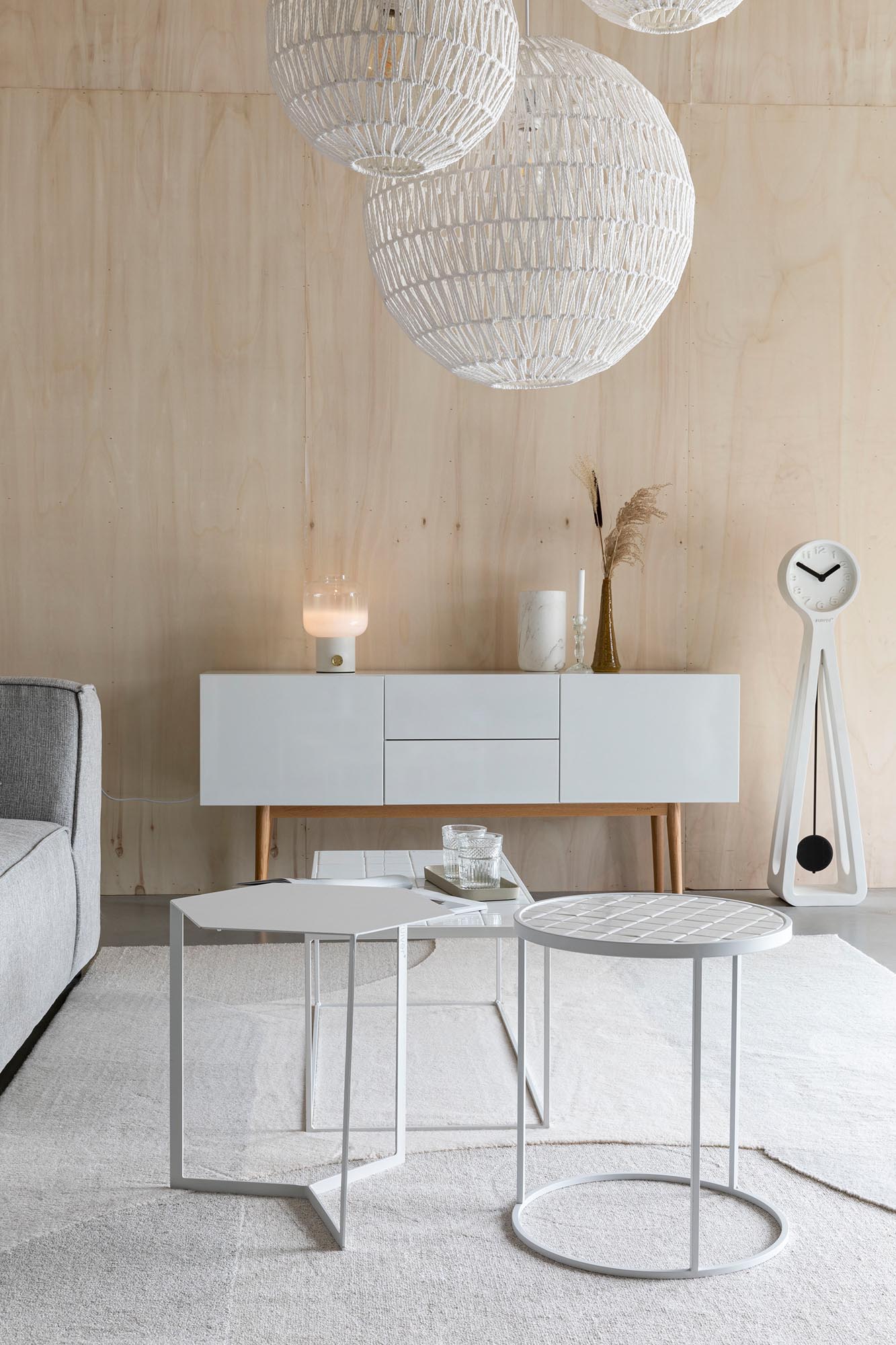 Sideboard High on Wood - KAQTU Design