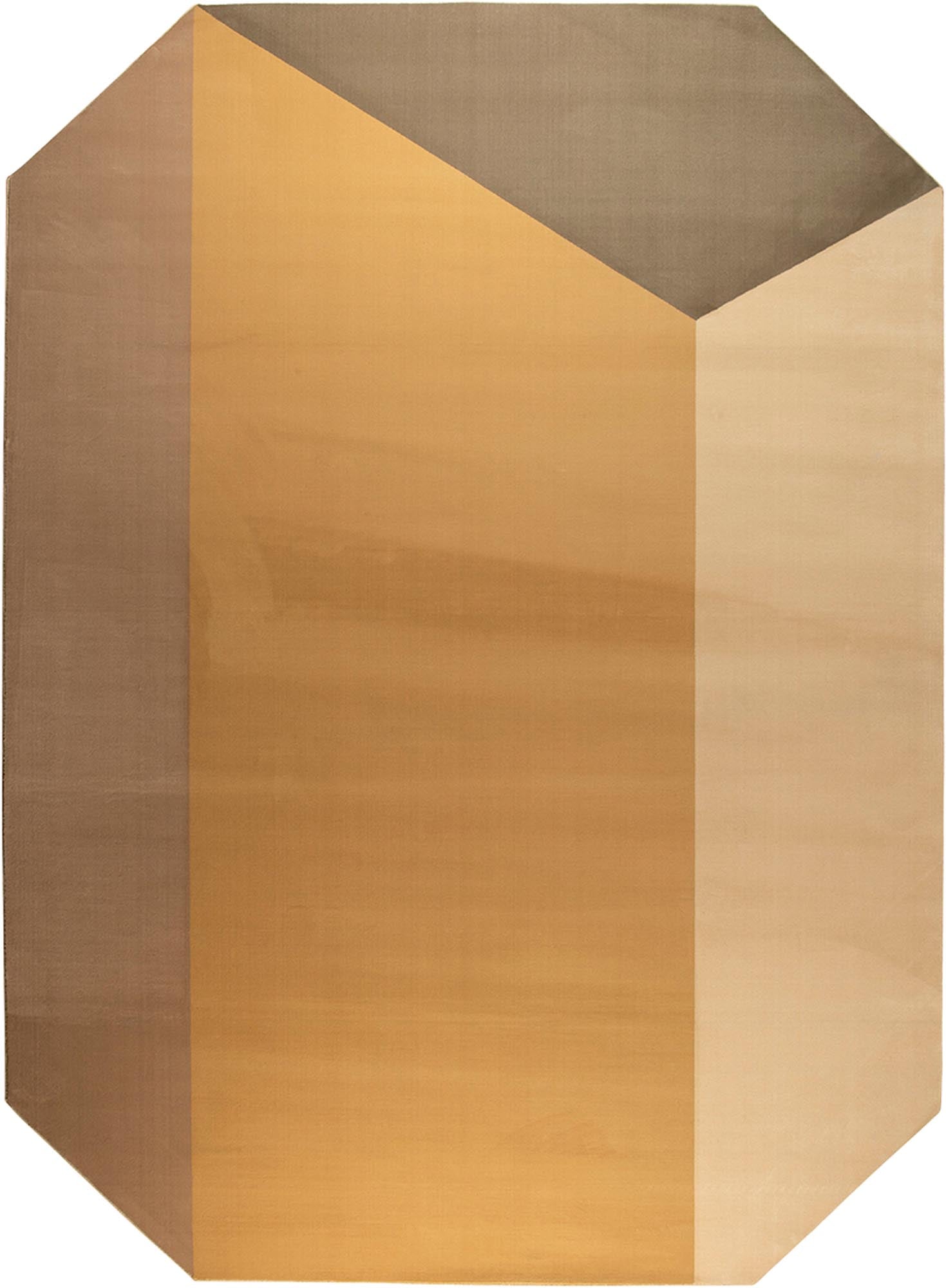 Teppich Harmony in Braun präsentiert im Onlineshop von KAQTU Design AG. Teppich ist von Zuiver
