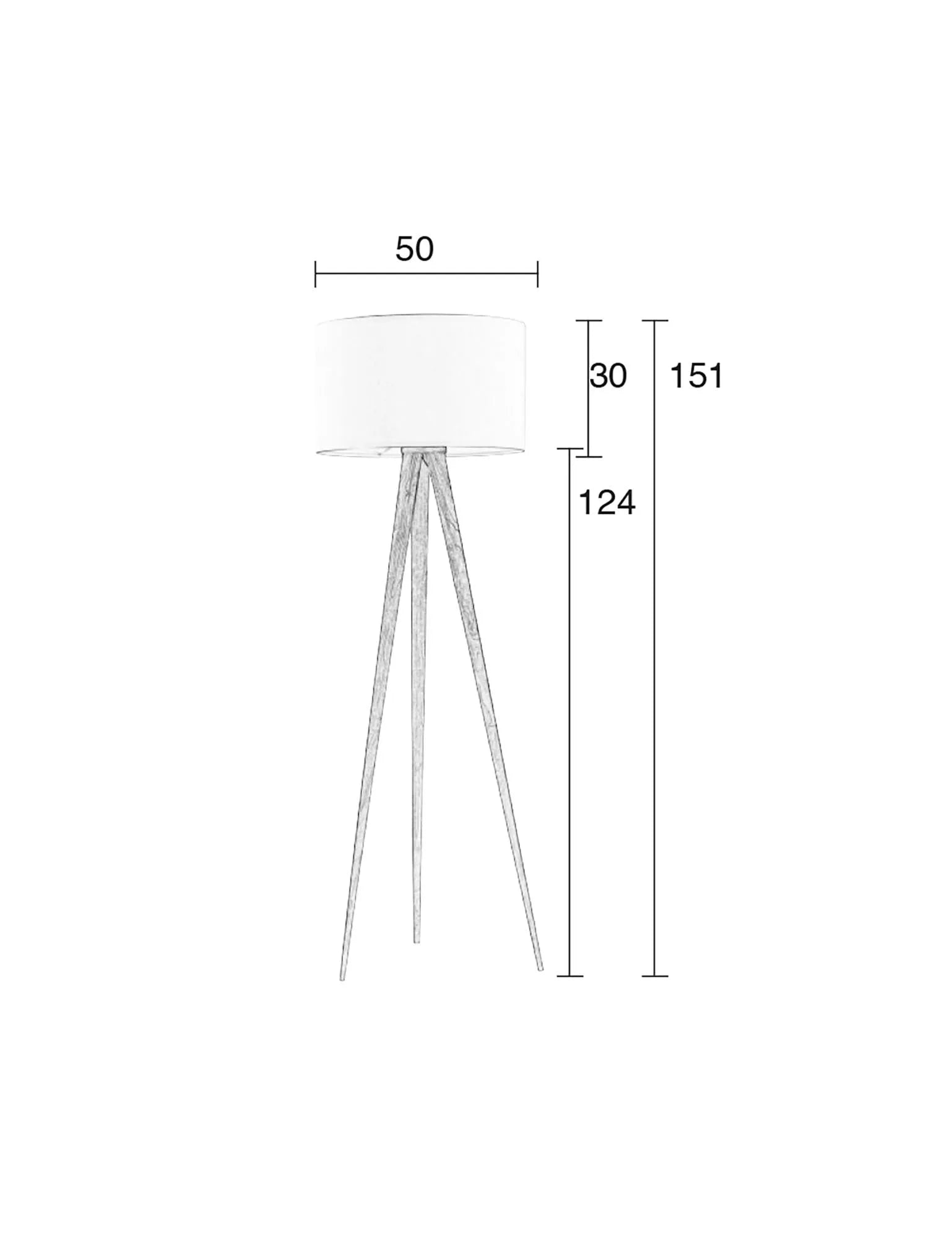 Stehleuchte Tripod - KAQTU Design