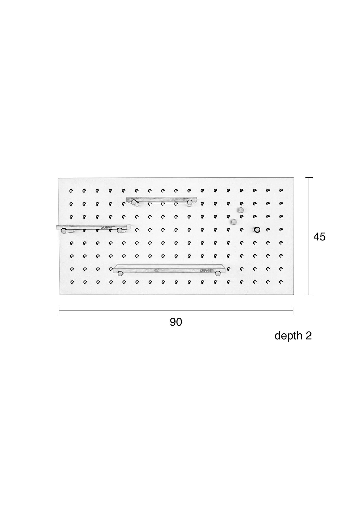 Pegboard Bundy: Kreative Wandgestaltung für jeden Wohnstil.