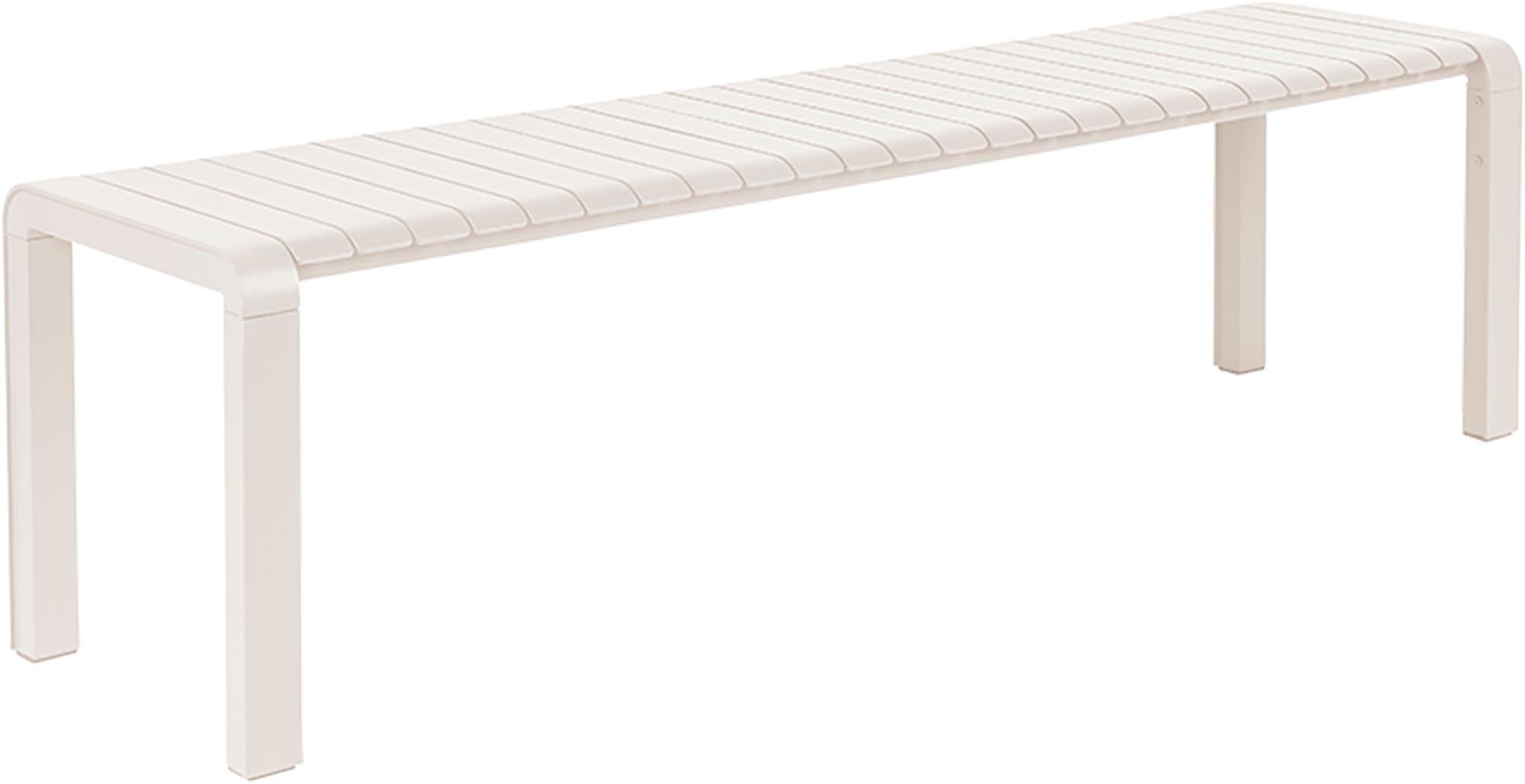 Moderne Zuiver Vondel Gartenbank aus robustem Metall für draußen.