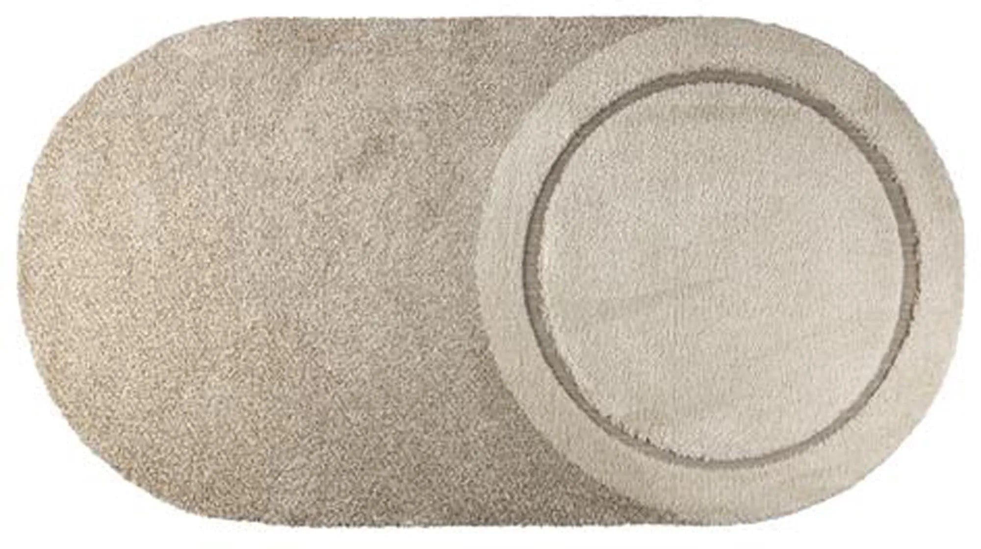 Teppich SPARK in Beige präsentiert im Onlineshop von KAQTU Design AG. Teppich ist von Zuiver