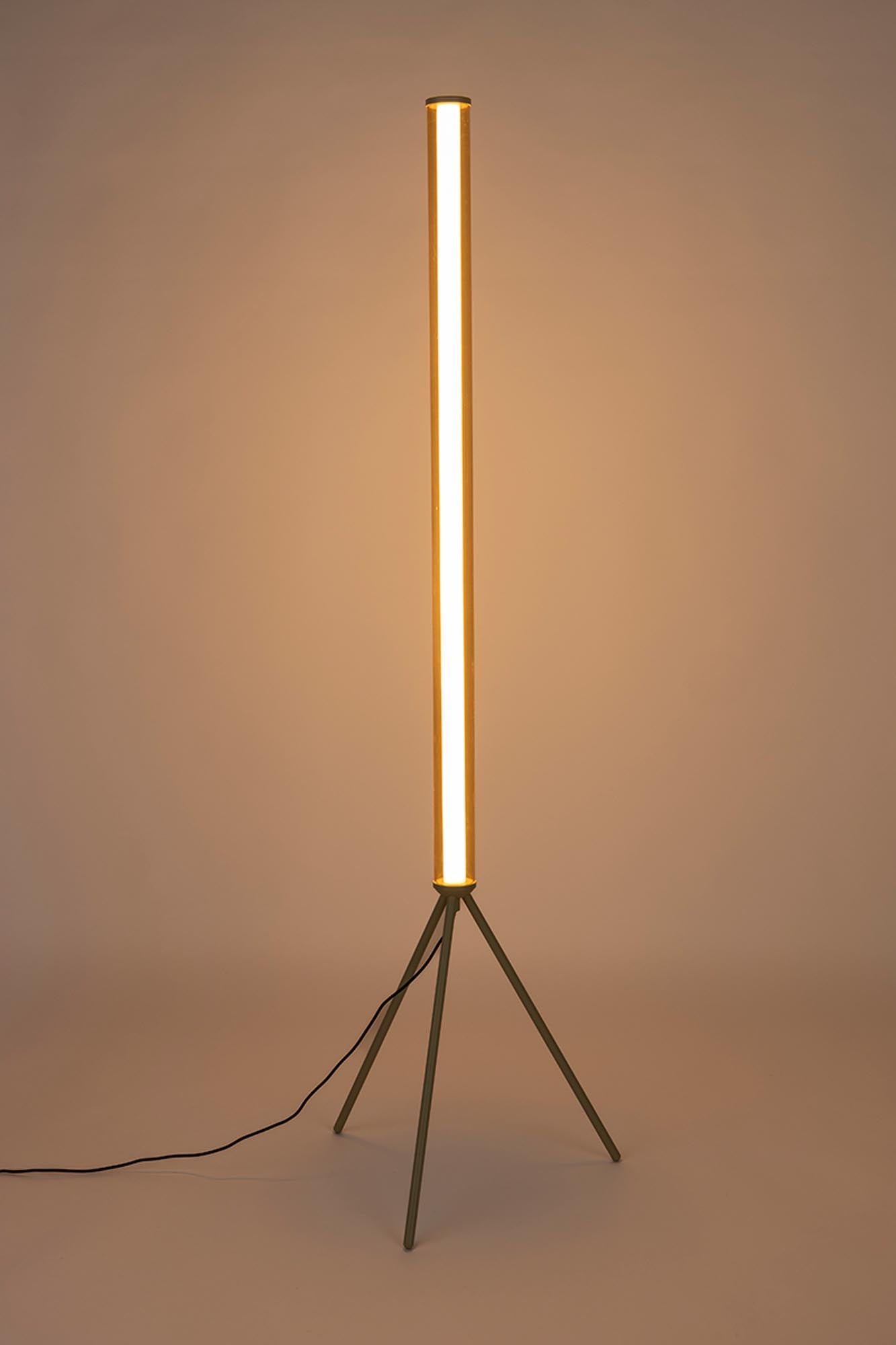 Stilvolle Stehleuchte Scotty von Zuiver mit warmem Licht und elegantem Metallgehäuse. Ideal für gemütliche Wohnräume und Leseecken.