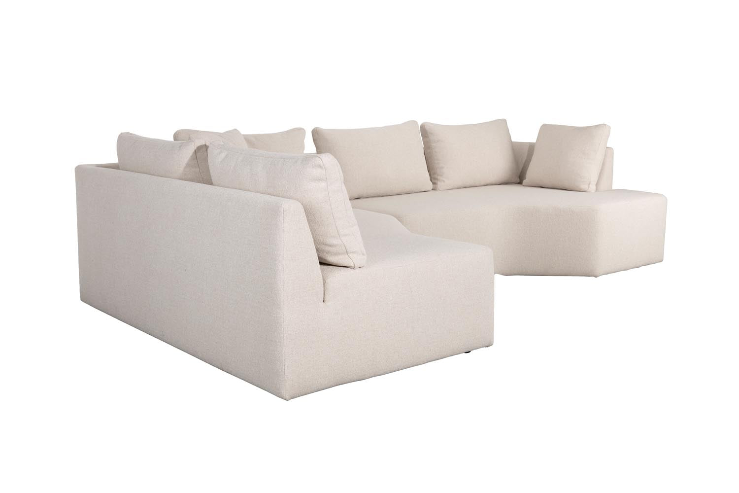 Prosper Sofa Left in Sand präsentiert im Onlineshop von KAQTU Design AG. 3er Sofa ist von Zuiver