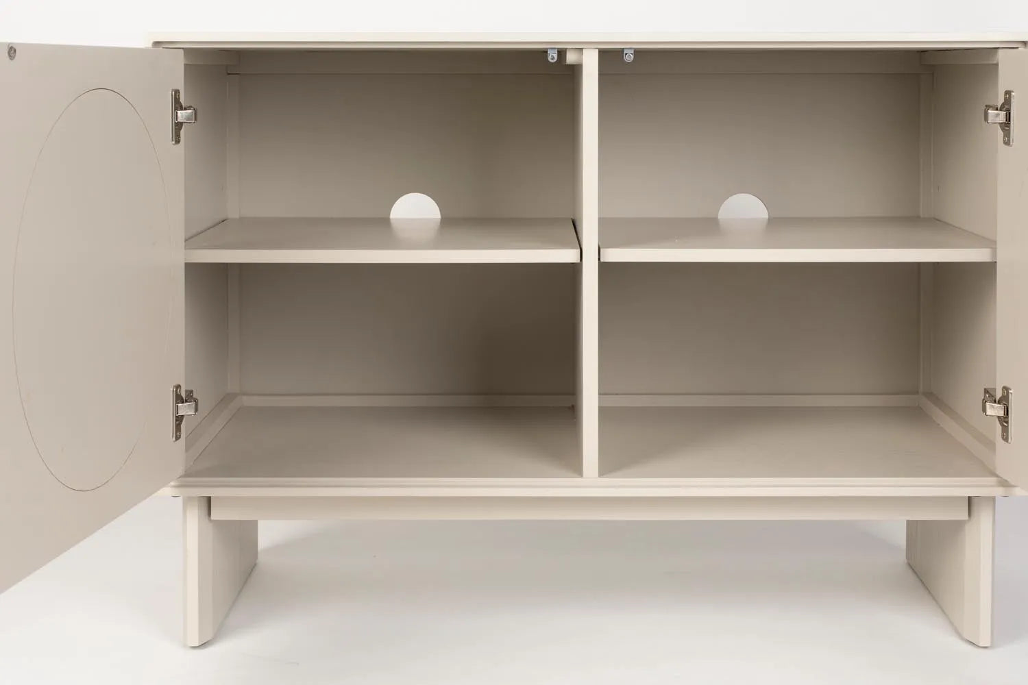 Doppelschrank mit 2 Türen in Grey präsentiert im Onlineshop von KAQTU Design AG. Cabinet ist von Zuiver