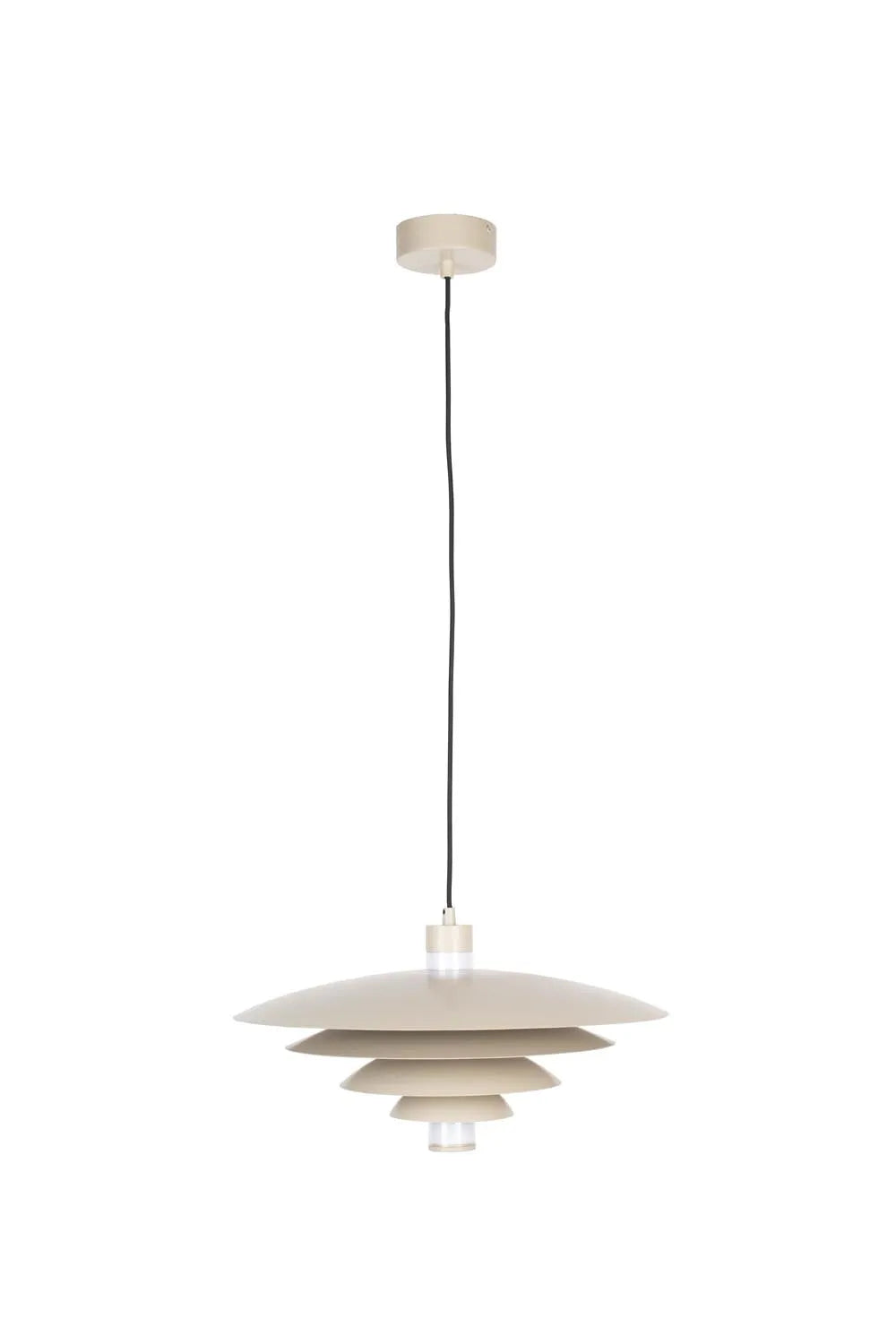 Die Cole Pendelleuchte von Zuiver vereint Eleganz und Naturdesign. Ihre ineinander verschachtelten Metallschalen schaffen ein faszinierendes Lichtspiel, ideal für Ihr Esszimmer.