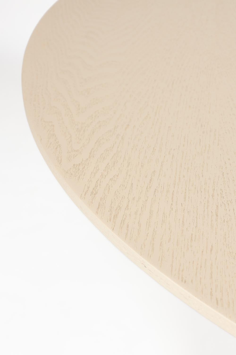 Pilar Table Naturreis in Beige präsentiert im Onlineshop von KAQTU Design AG. Esstisch ist von Zuiver