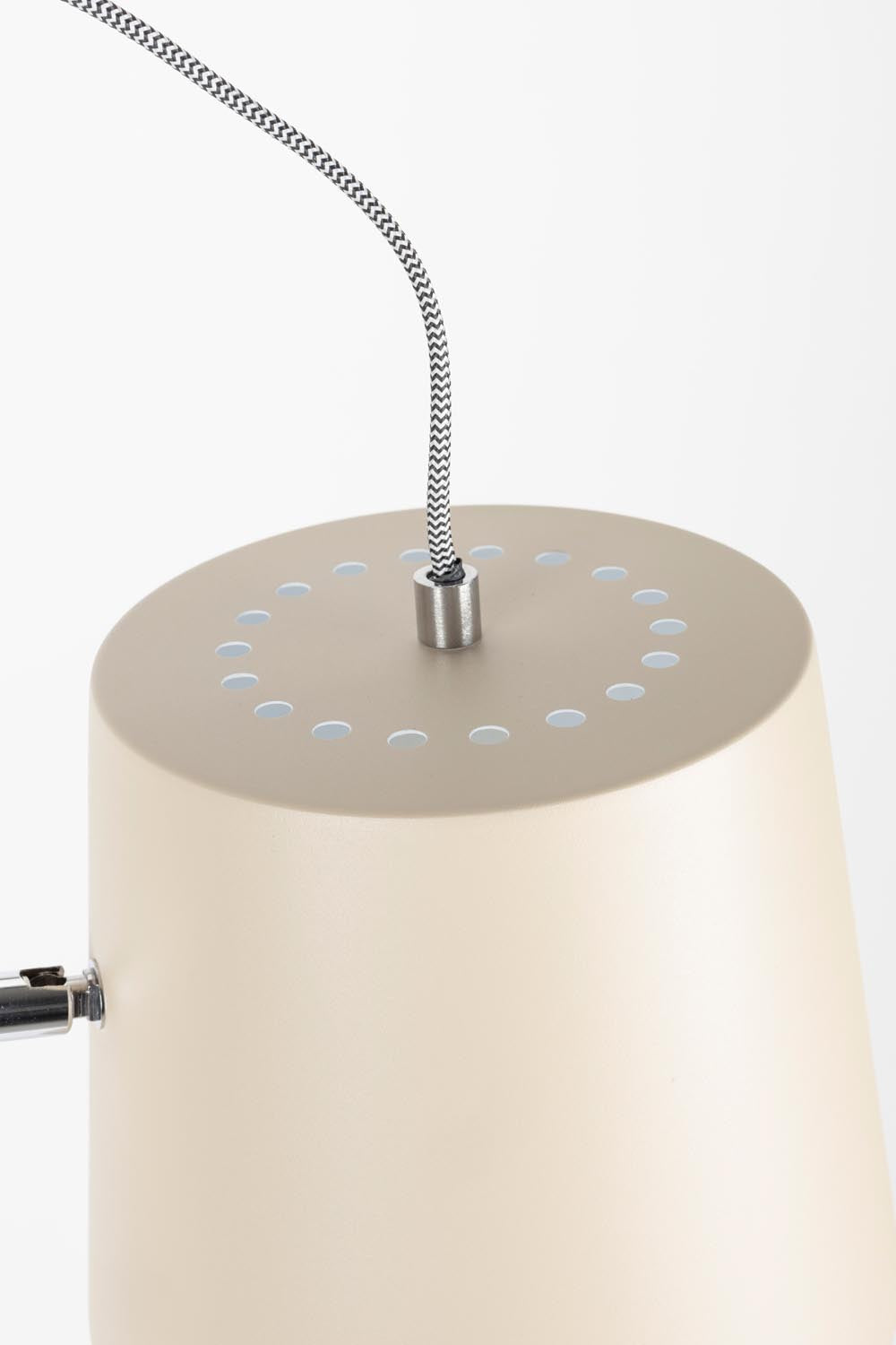 Buckle Head Stehlampe in Beige präsentiert im Onlineshop von KAQTU Design AG. Stehleuchte ist von Zuiver