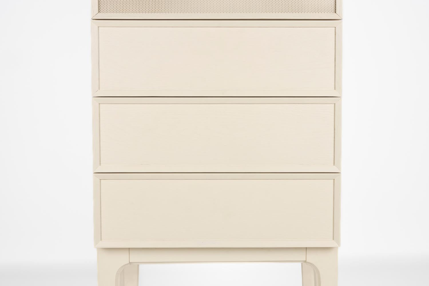 June Schrank 1 Tür - 3 Schubladen in Brown präsentiert im Onlineshop von KAQTU Design AG. Cabinet ist von Zuiver