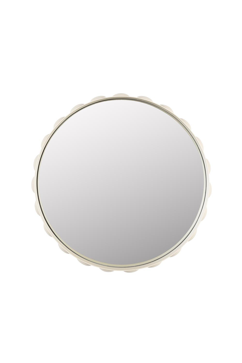 Bubbles Spiegel in beige präsentiert im Onlineshop von KAQTU Design AG. Spiegel ist von Zuiver