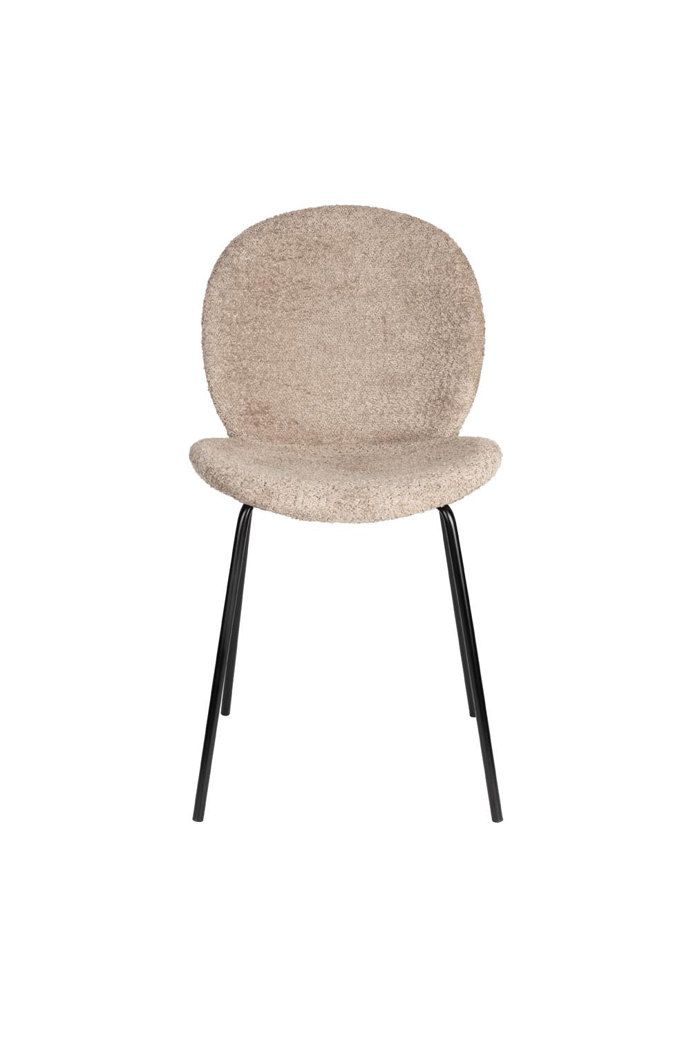 Bonnet Stuhl Beige in Beige präsentiert im Onlineshop von KAQTU Design AG. Stuhl ist von Zuiver