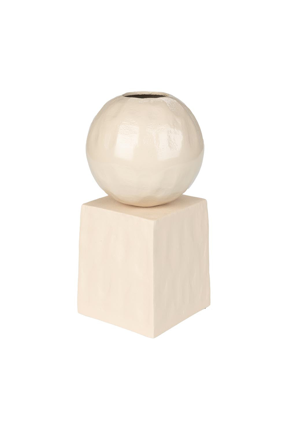 Krokusvase in Beige präsentiert im Onlineshop von KAQTU Design AG. Vase ist von Zuiver