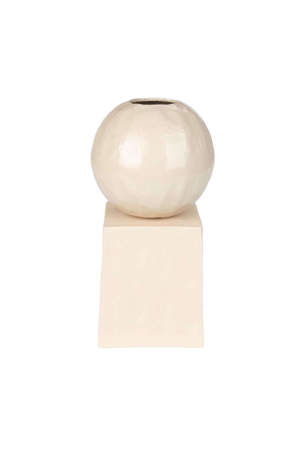 Krokusvase in Beige präsentiert im Onlineshop von KAQTU Design AG. Vase ist von Zuiver