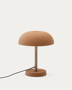 Arinda Table Lamp in Terracotta