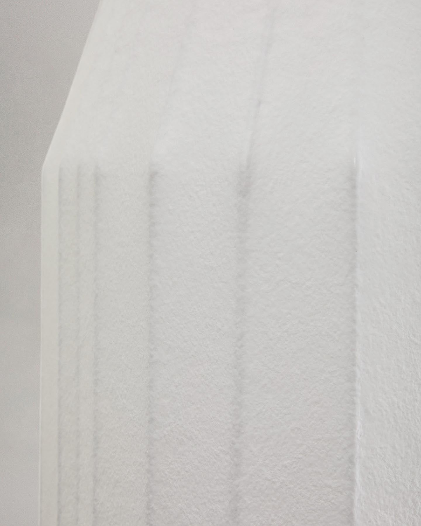 Deckenleuchte Somar aus Synthetikfasern und Stahlstäben, Ø 30 cm in Weiß präsentiert im Onlineshop von KAQTU Design AG. Lampenschirm ist von Kave Home