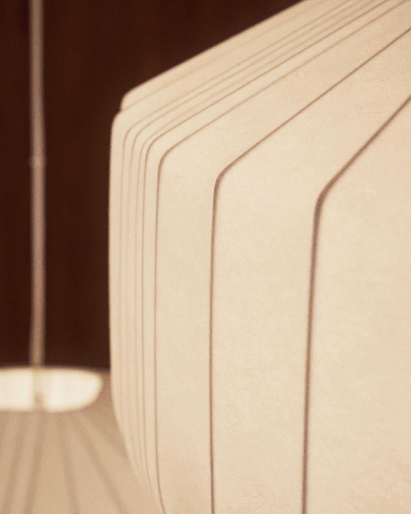 Deckenleuchte Somar aus Synthetikfasern und Stahlstäben, Ø 51 cm in Weiß präsentiert im Onlineshop von KAQTU Design AG. Lampenschirm ist von Kave Home