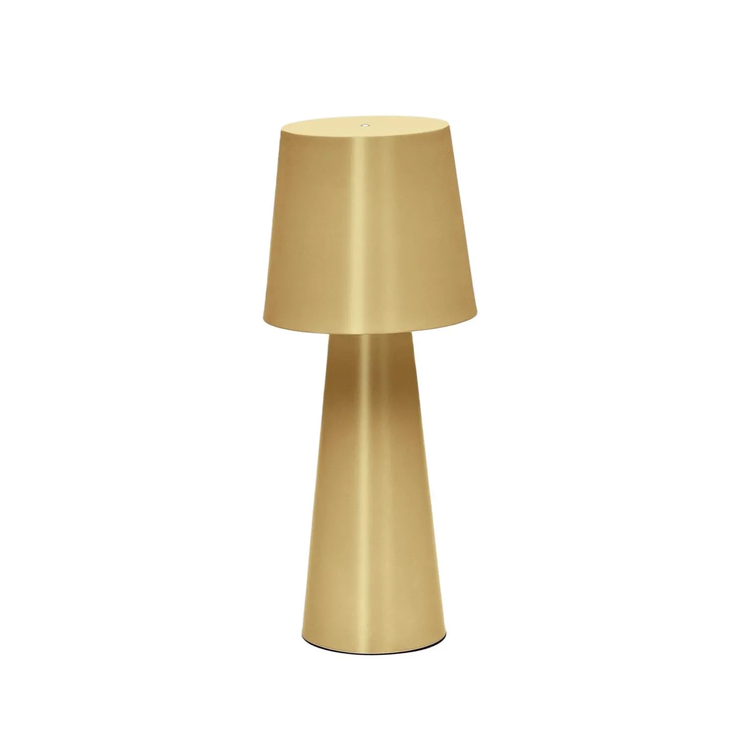 Arenys Tischlampe groß aus Metall mit goldener Lackierung in Gold präsentiert im Onlineshop von KAQTU Design AG. Tischleuchte ist von Kave Home