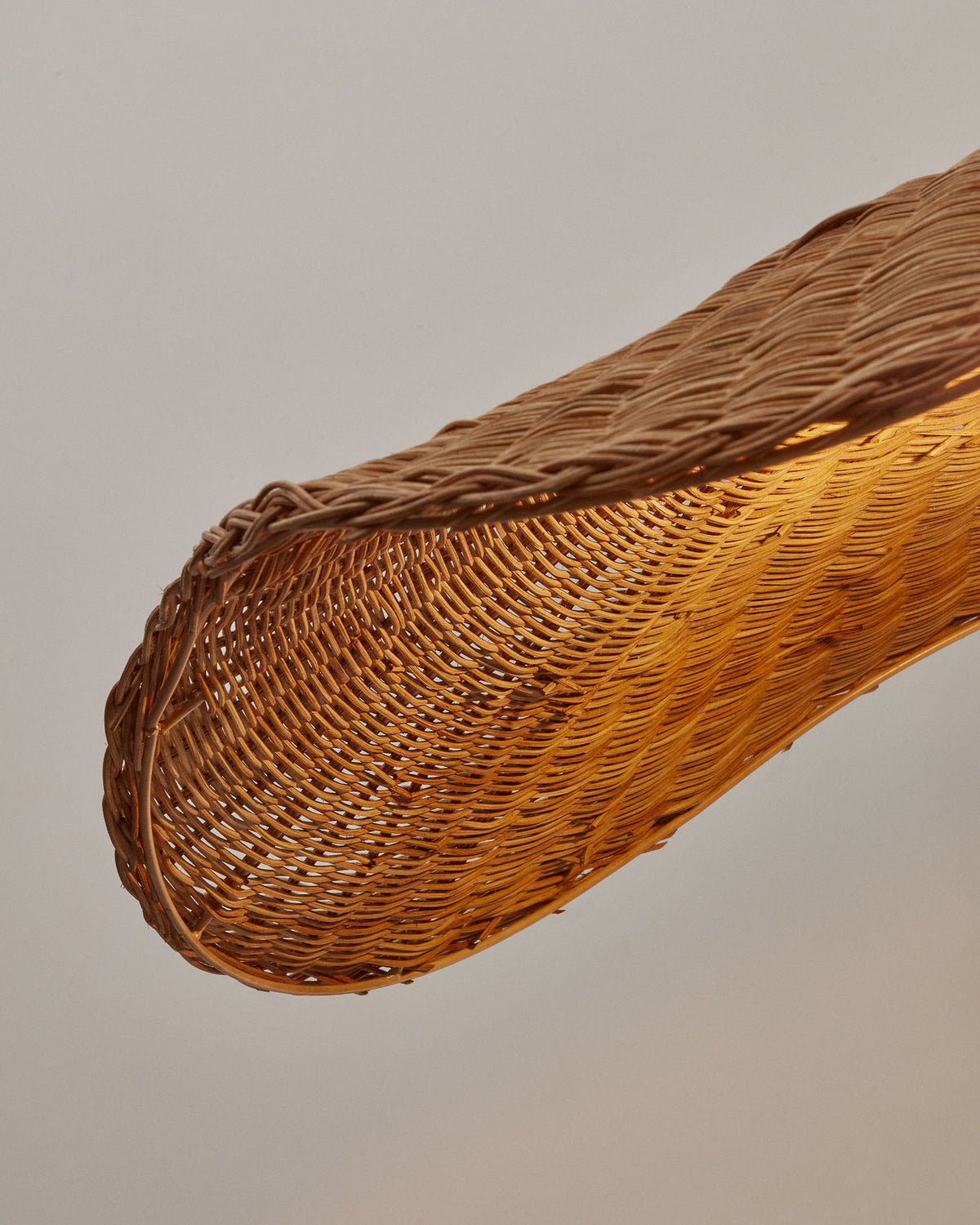 Bisbal Lampenschirm für Pendelleuchte aus Rattan mit natürlichem Finish Ø 80 cm in Natur präsentiert im Onlineshop von KAQTU Design AG. Lampenschirm ist von Kave Home