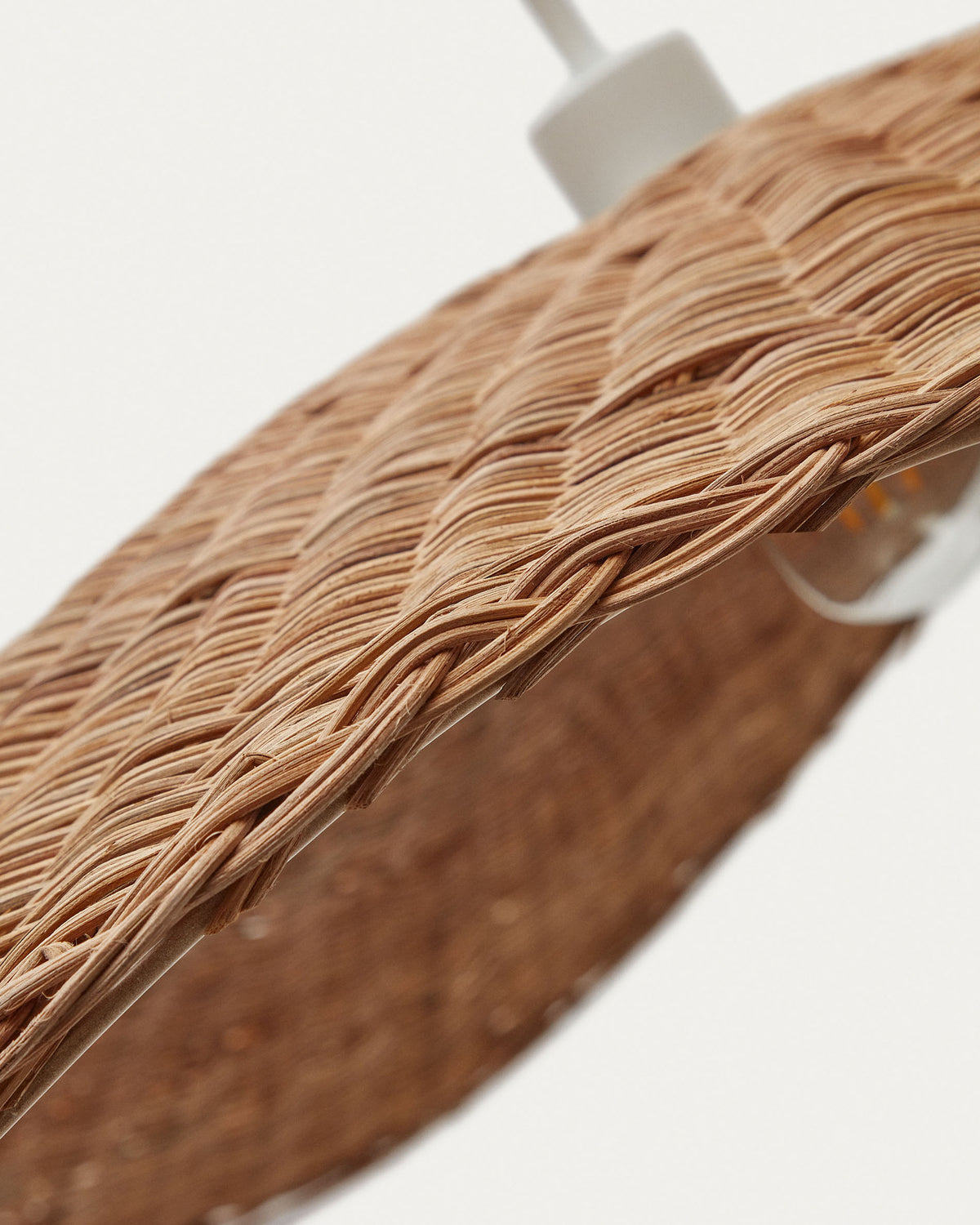 Bisbal Lampenschirm für Pendelleuchte aus Rattan mit natürlichem Finish Ø 80 cm in Natur präsentiert im Onlineshop von KAQTU Design AG. Lampenschirm ist von Kave Home