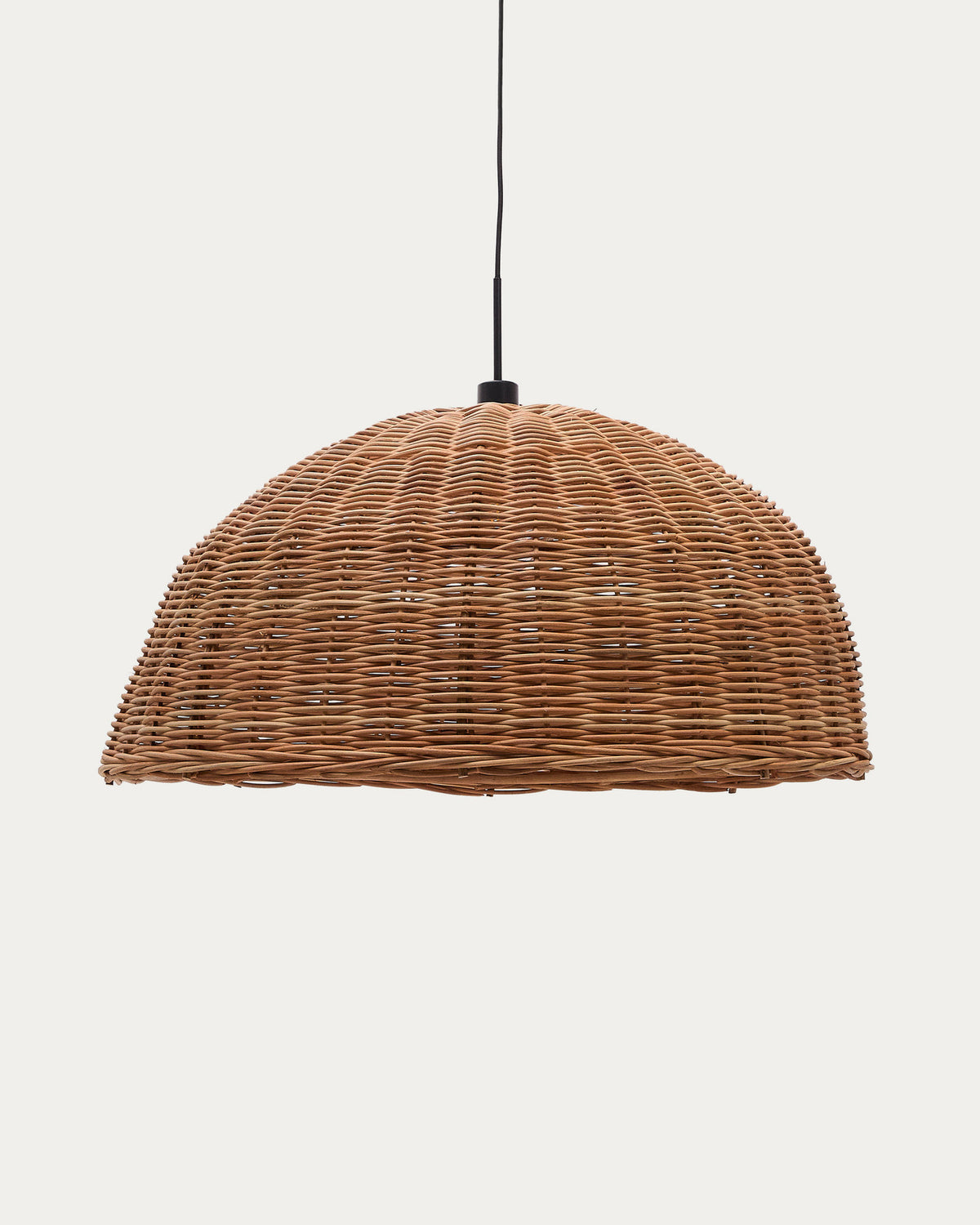 Jornets Schirm für Deckenlampe aus Rattan mit naturfarbenem Finish Ø 80 cm in Natur präsentiert im Onlineshop von KAQTU Design AG. Lampenschirm ist von Kave Home