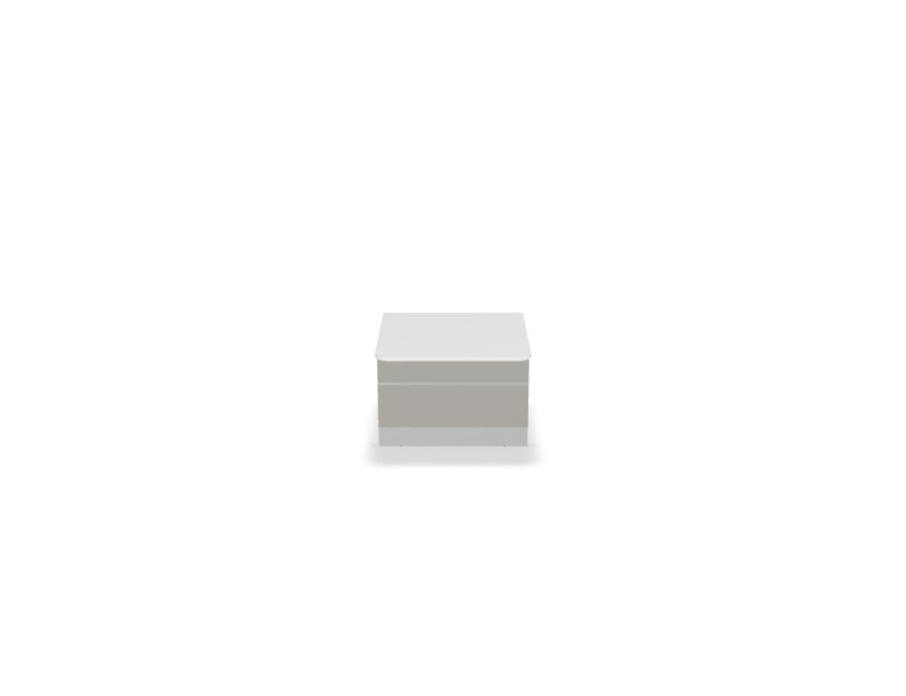 Valde LAU11L - modulare Empfangstheke in Weiss Pastell präsentiert im Onlineshop von KAQTU Design AG. Empfangsdesk ist von Mdd