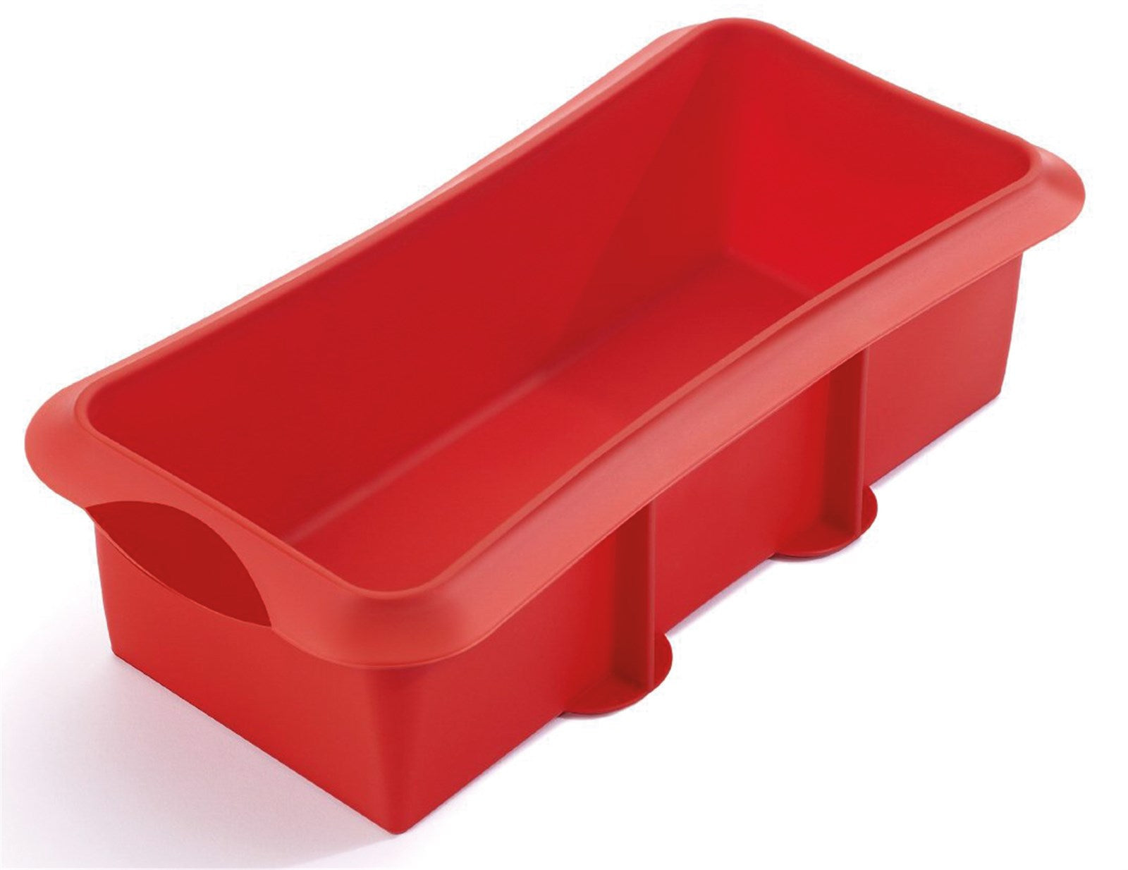 Backform Cake rot, 28x10 cm in  präsentiert im Onlineshop von KAQTU Design AG. Backen ist von Lékué