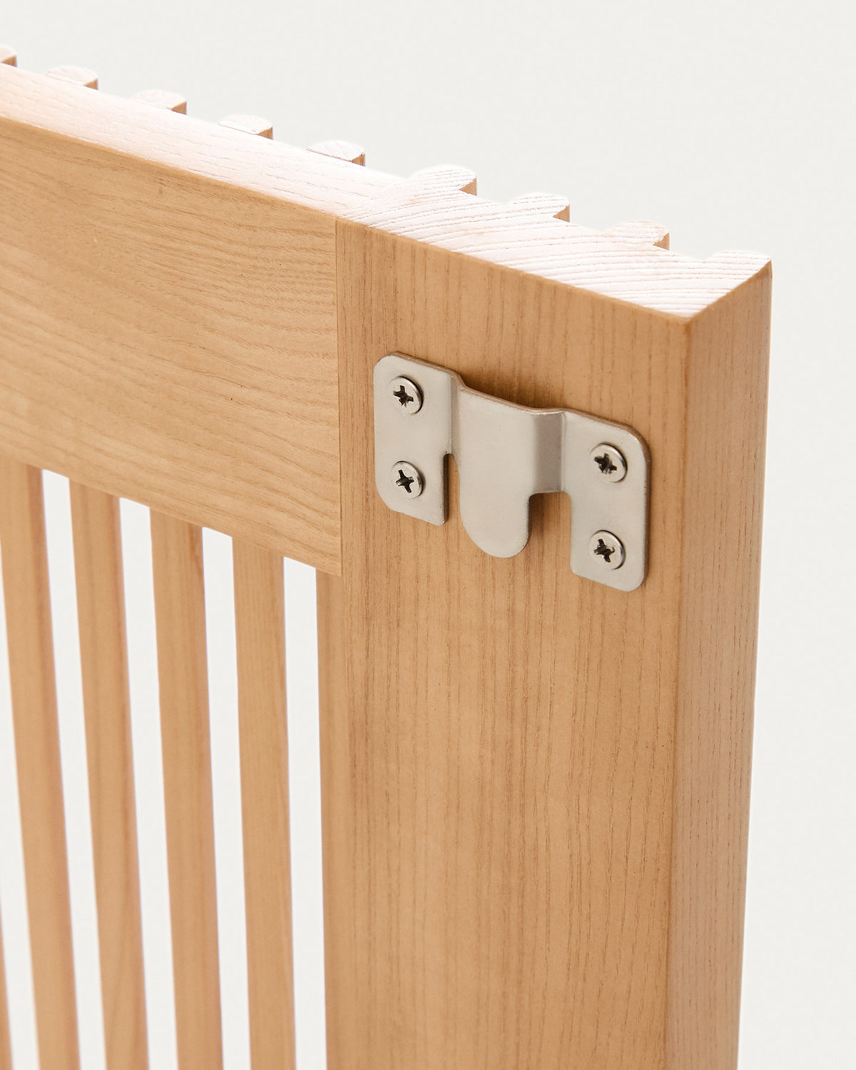 Bettkopfteil Beyla aus massivem Eschenholz für Betten bis zu 90 cm FSC 100 % in Natur präsentiert im Onlineshop von KAQTU Design AG. Bett ist von Kave Home