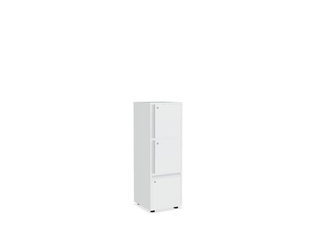 Locker Plus LKP03 - modulares aufbewahrungsystem in Rot präsentiert im Onlineshop von KAQTU Design AG. Büroschrank ist von Mdd