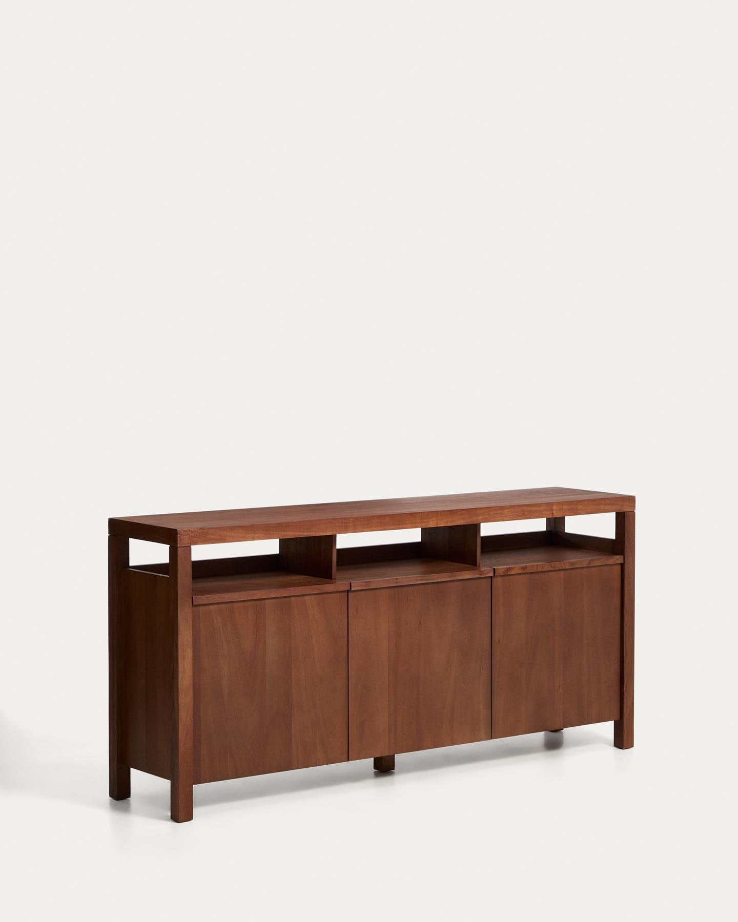 Sideboard Norani aus massivem Akazienholz und Akazienfurnier 180 x 85 cm in Braun präsentiert im Onlineshop von KAQTU Design AG. Sideboard ist von Kave Home