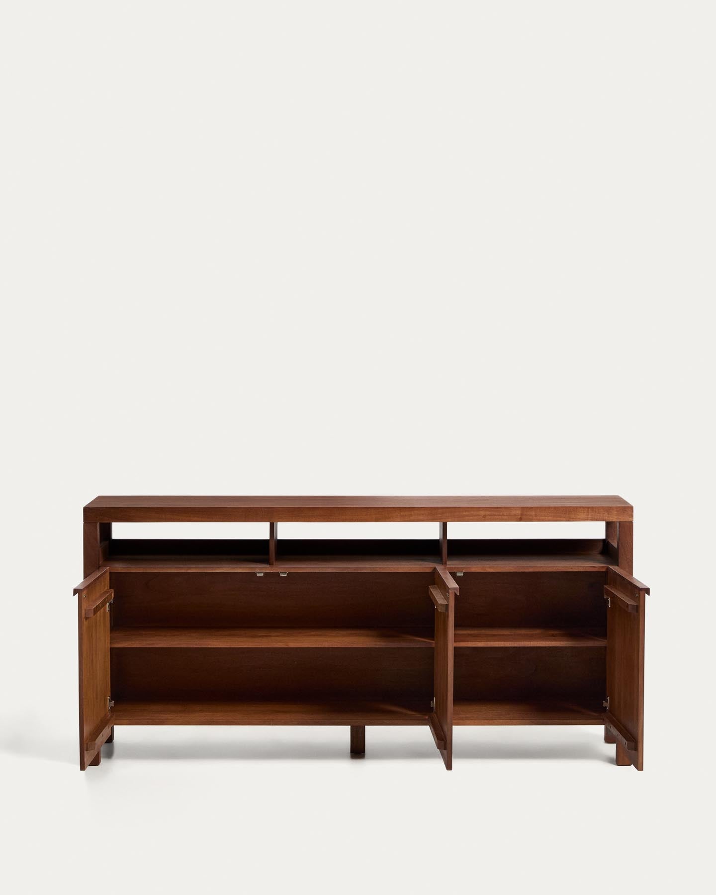 Sideboard Norani aus massivem Akazienholz und Akazienfurnier 180 x 85 cm in Braun präsentiert im Onlineshop von KAQTU Design AG. Sideboard ist von Kave Home