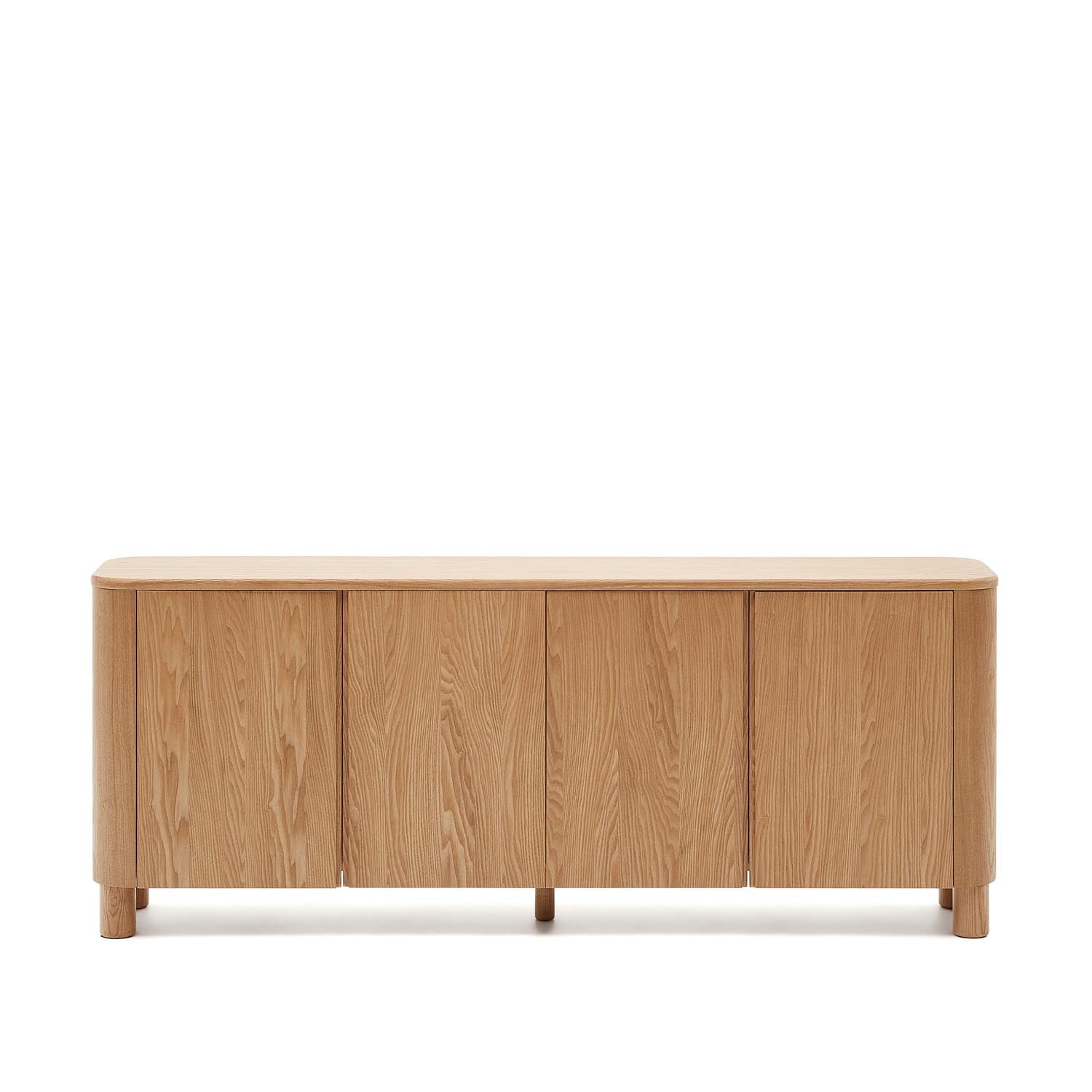 Salaya Sideboard aus Eschenfurnierholz FSC Mix Credit 200 x 79 cm in Natur präsentiert im Onlineshop von KAQTU Design AG. Sideboard ist von Kave Home