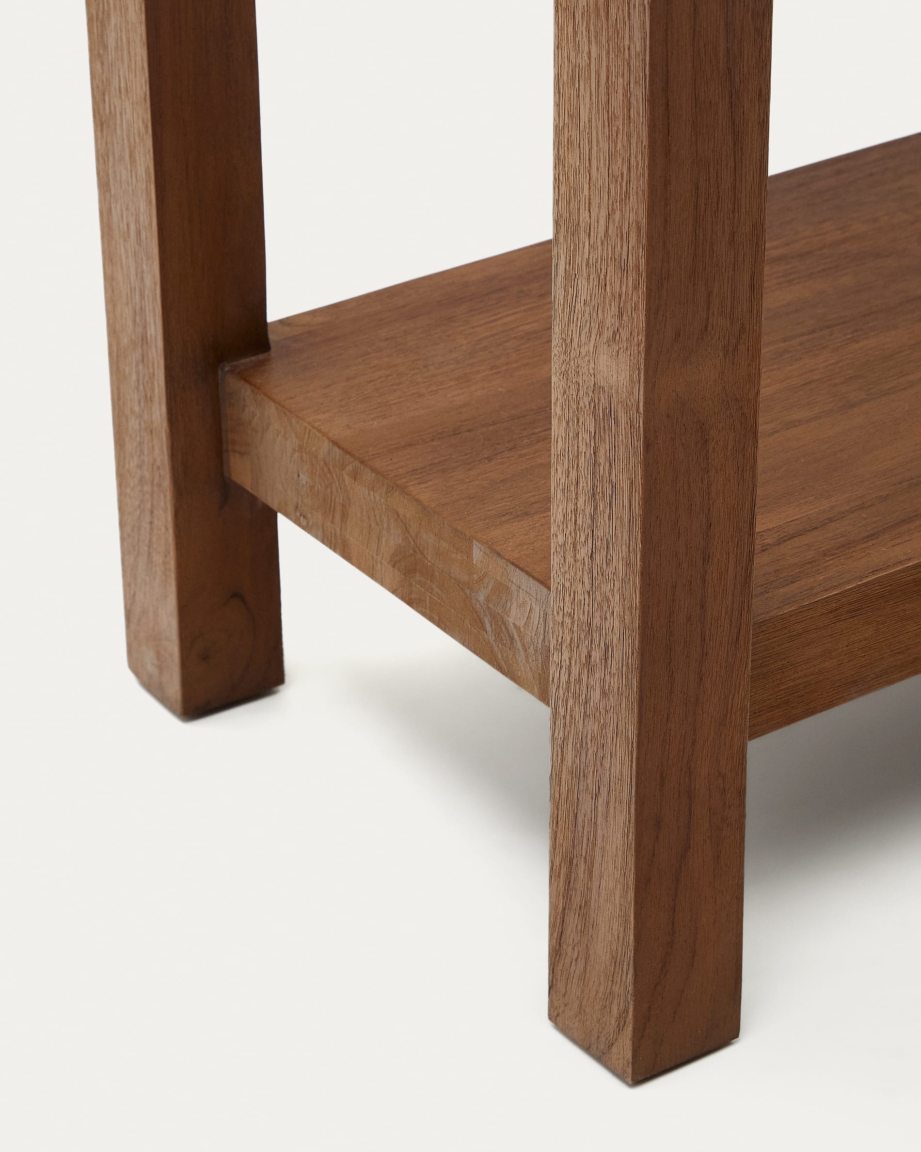 Sashi Konsole aus massivem Teakholz, 140 x 80 cm – stilvolles Möbelstück mit einzigartiger Maserung, ideal für jedes Zuhause.
