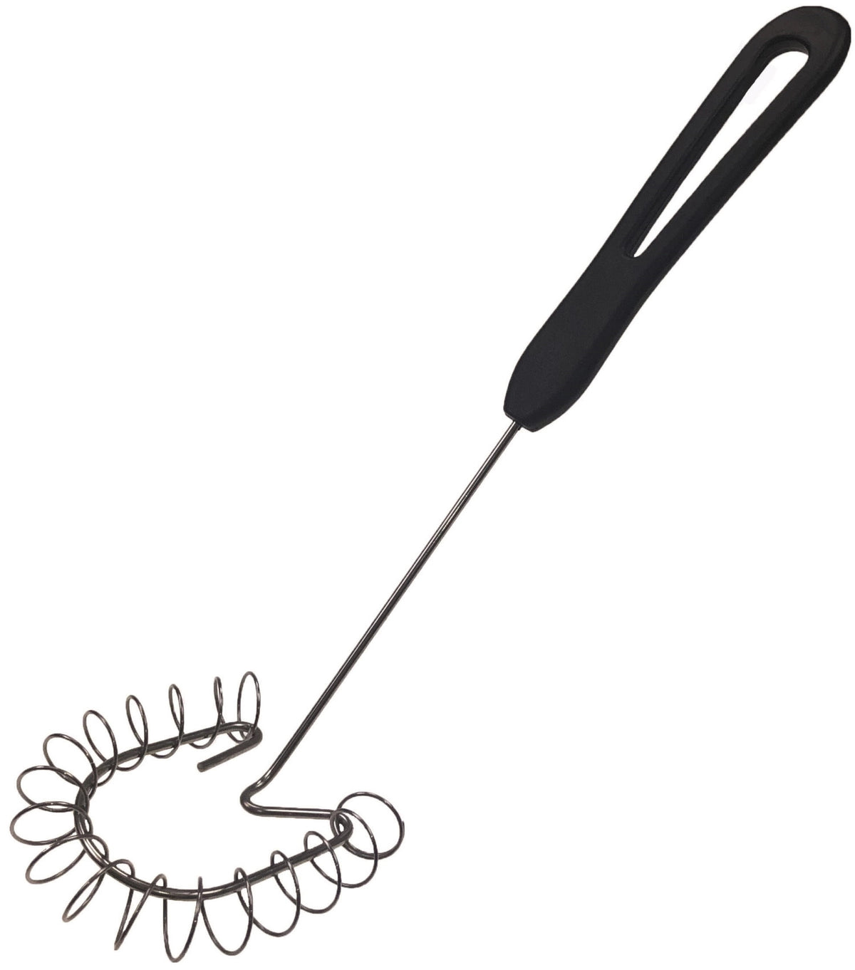 Spiral Schneebesen 29cm Edelstahl Griff Kunststoff schwarz in Schwarz präsentiert im Onlineshop von KAQTU Design AG. Schwingbesen ist von DaloLindén