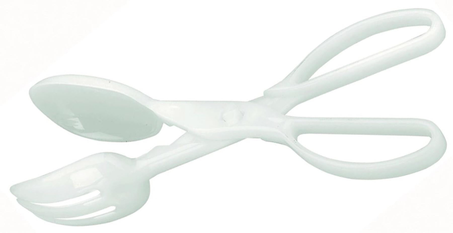 Salatzange Kunststoff weiss 28.5cm in Weiss präsentiert im Onlineshop von KAQTU Design AG. Besteck ist von Lacor