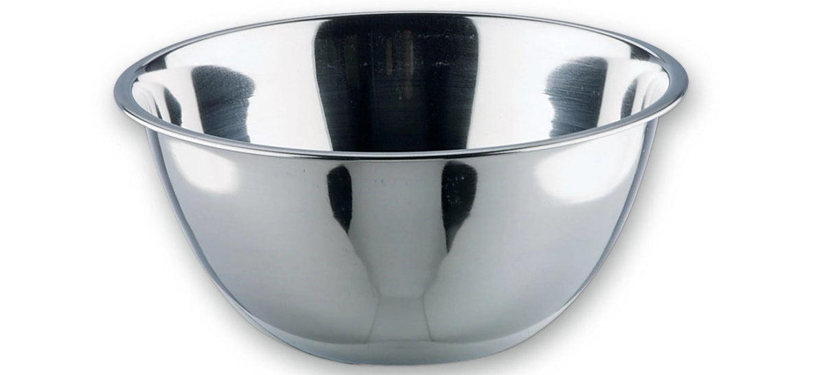 Schüssel 24cm 2.5lt in Silber präsentiert im Onlineshop von KAQTU Design AG. Küchenhelfer ist von Lacor