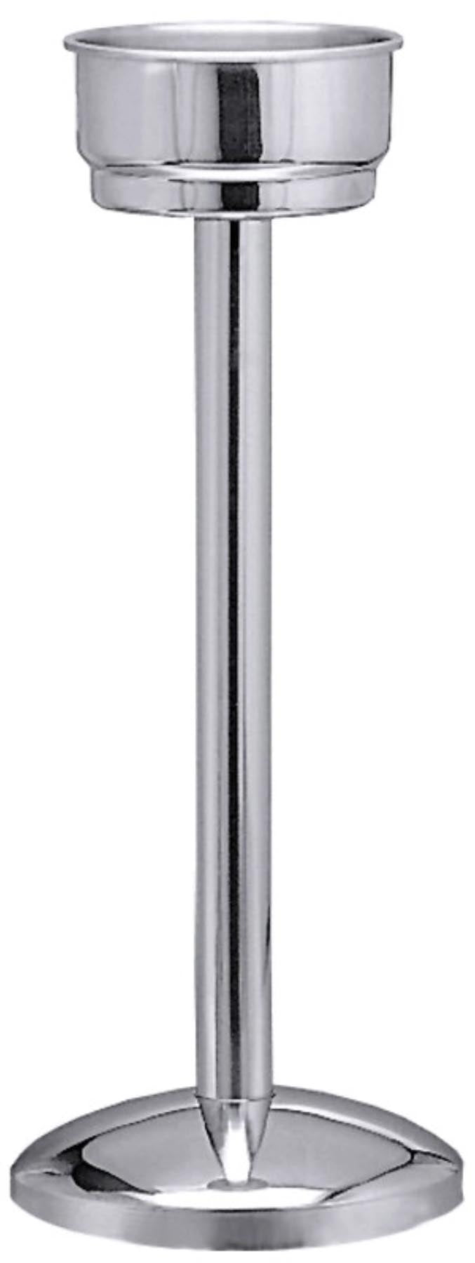 Sektkühlerständer Ø Innen 18cm 67.5cm in Silber präsentiert im Onlineshop von KAQTU Design AG. Weinzubehör ist von Contacto
