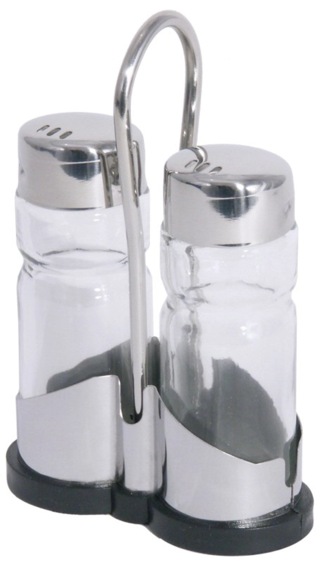 Menage Salz u. Pfeffer 2tlg. 18/0 8x3.5x12cm in Silber präsentiert im Onlineshop von KAQTU Design AG. Salz & Pfeffer ist von Contacto